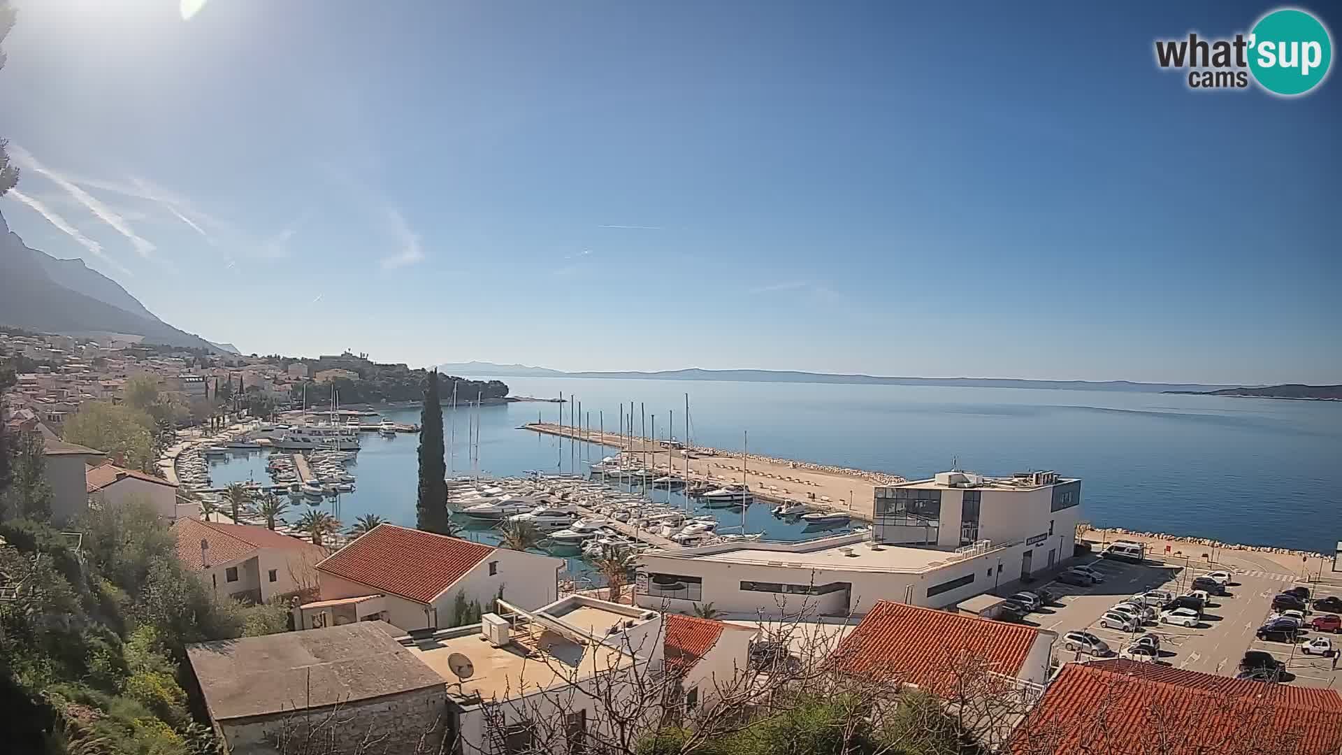 Blick auf Baska Voda