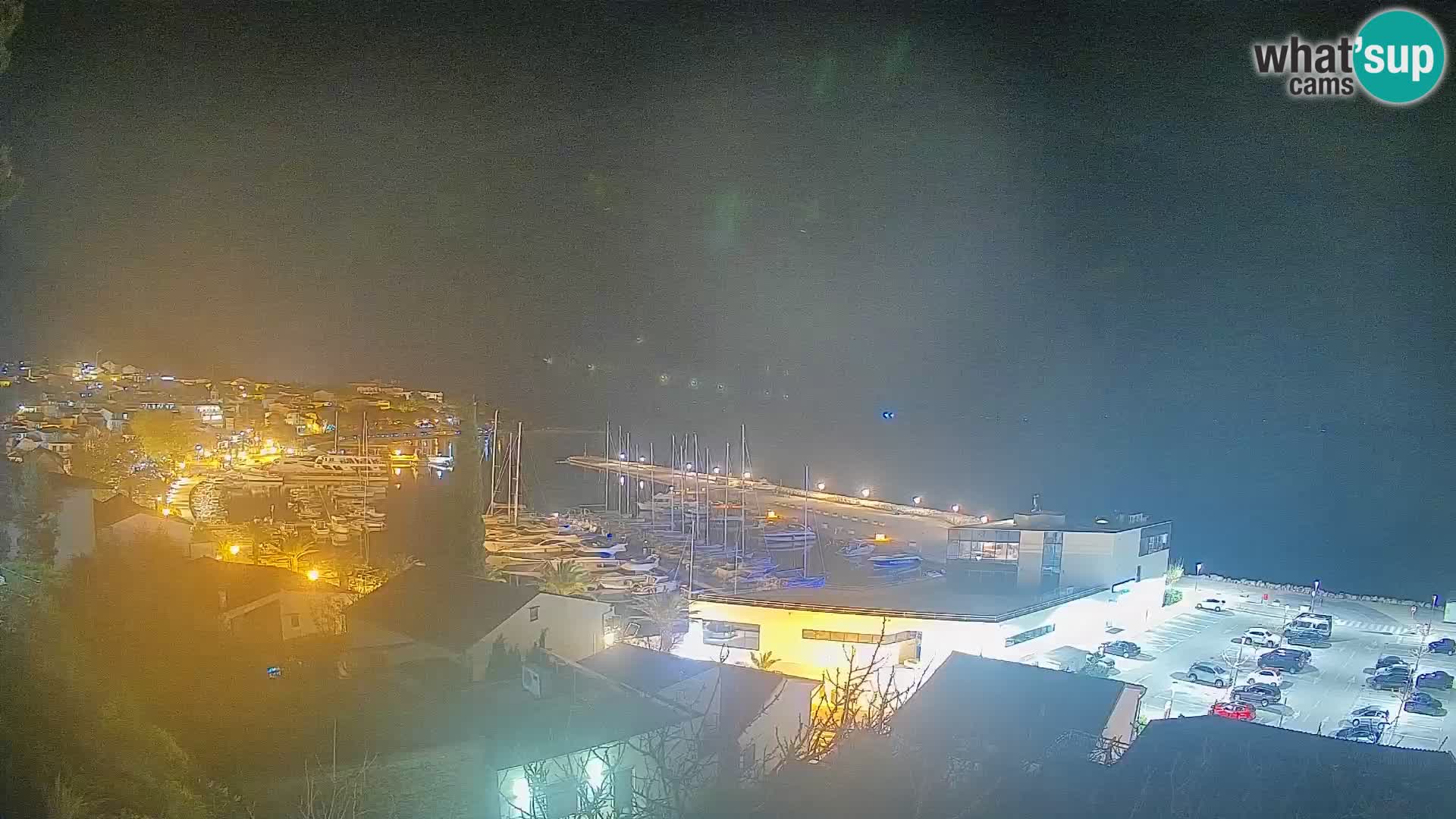 Blick auf Baska Voda