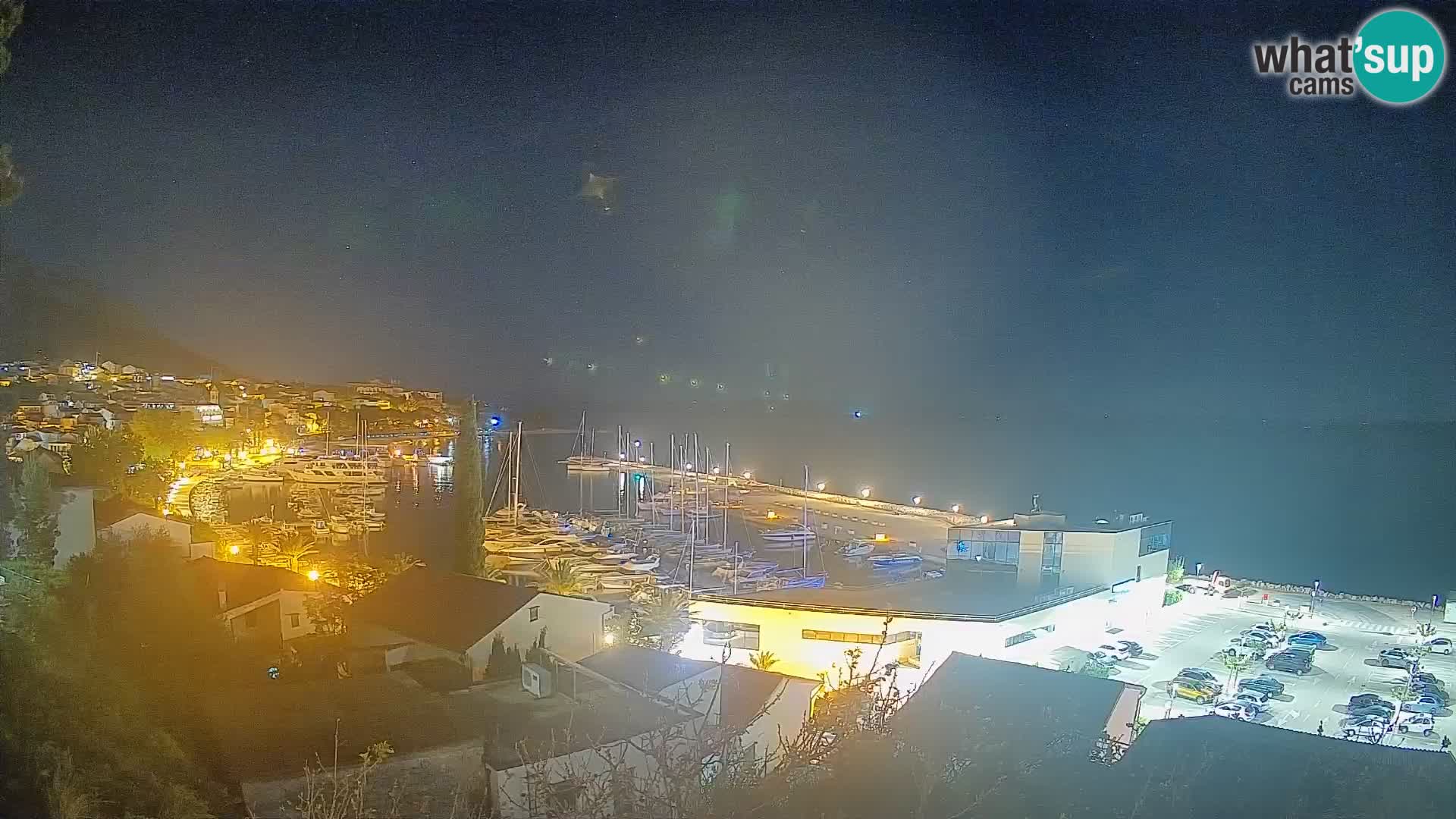 Panoramic view of Baška Voda