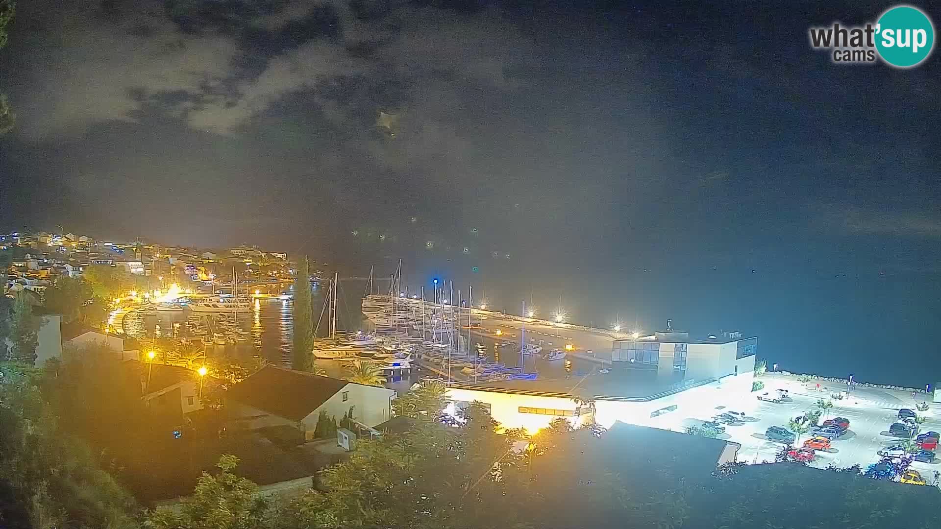 Panoramic view of Baška Voda
