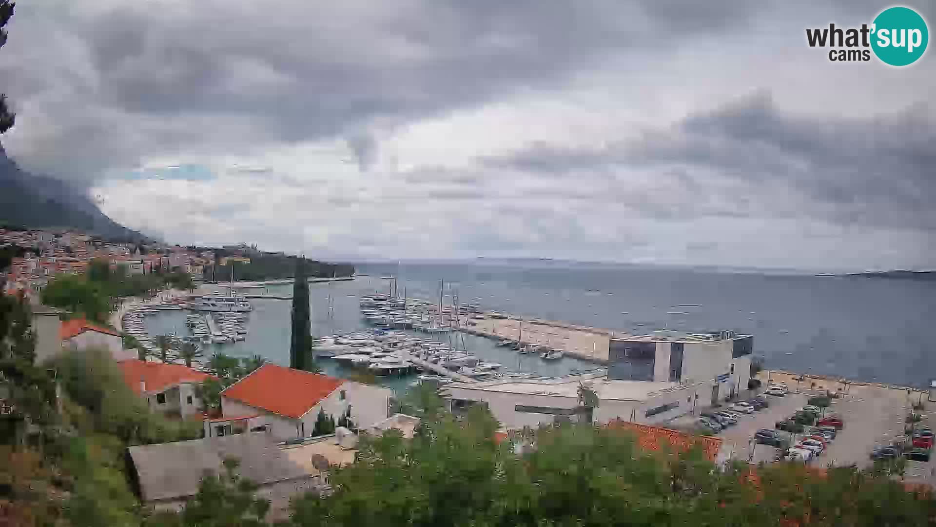 Blick auf Baska Voda