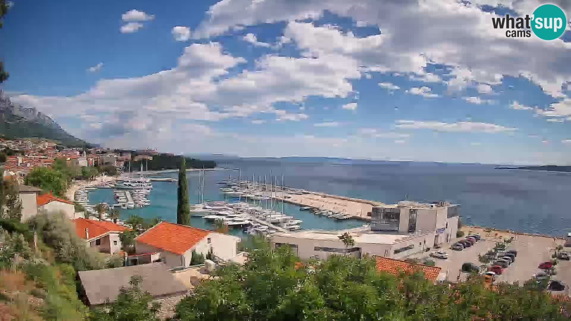 Blick auf Baska Voda