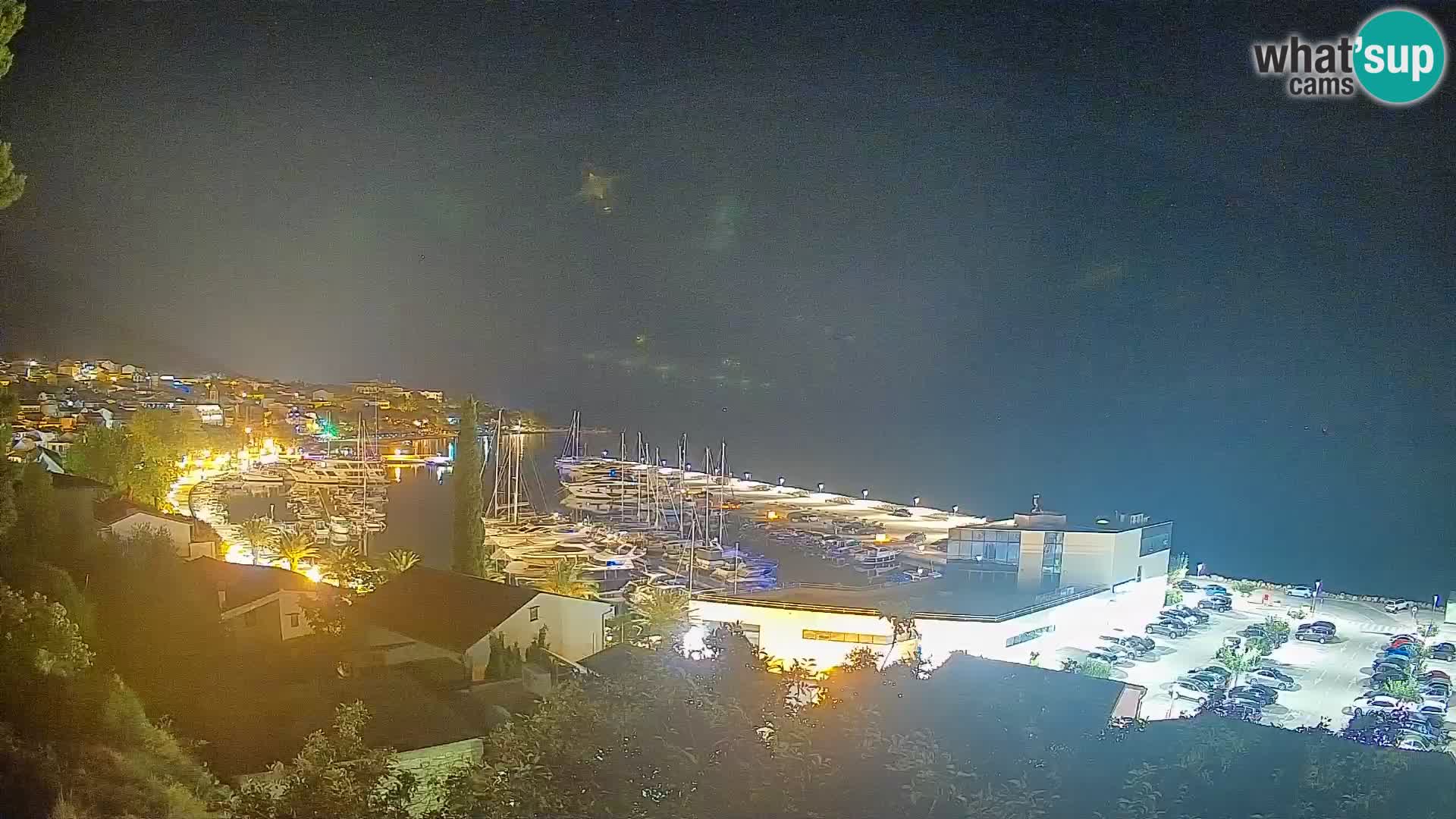 Panoramic view of Baška Voda