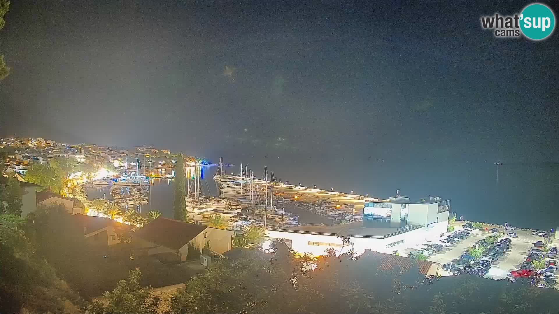 Blick auf Baska Voda