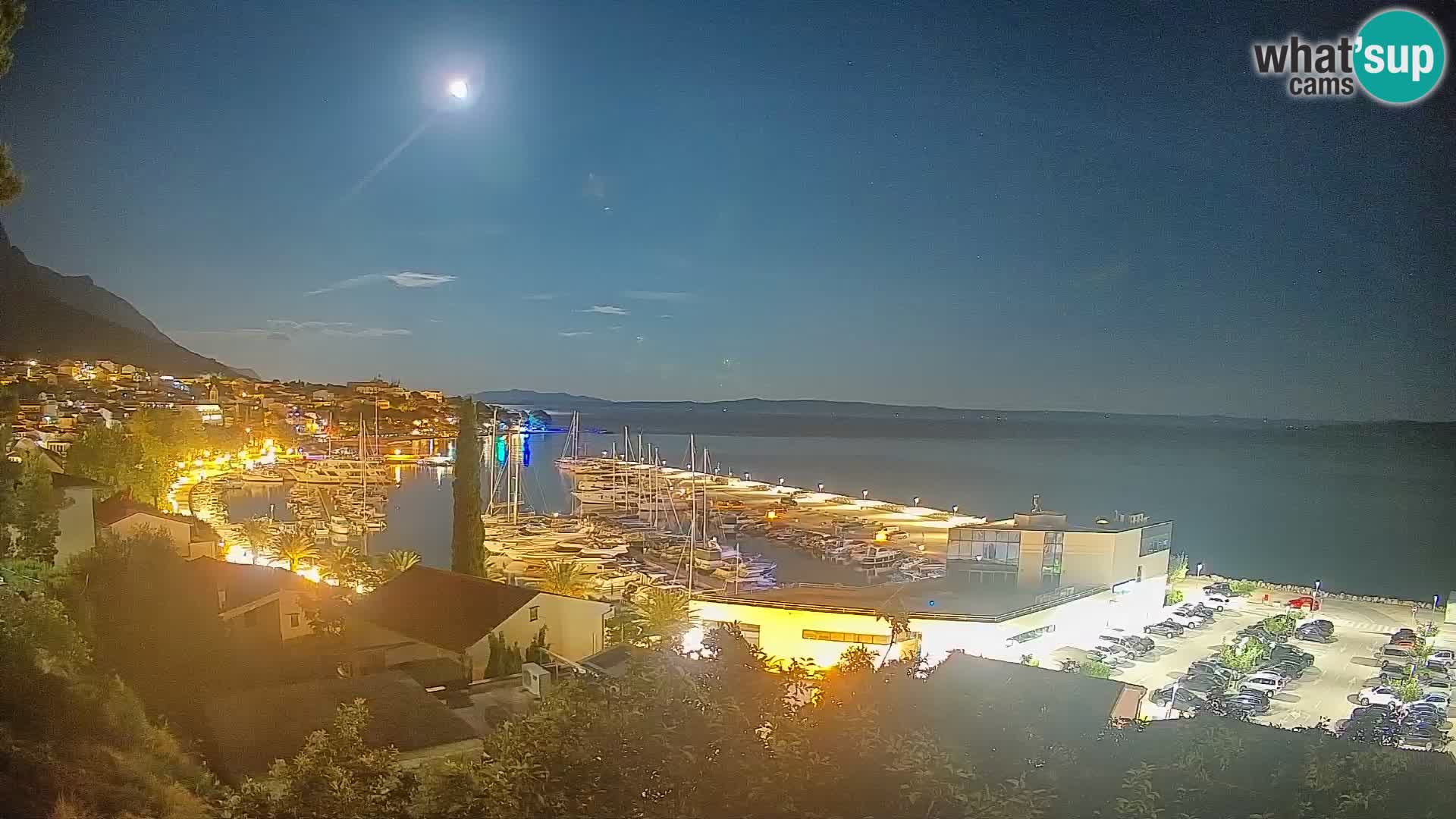 Panoramic view of Baška Voda