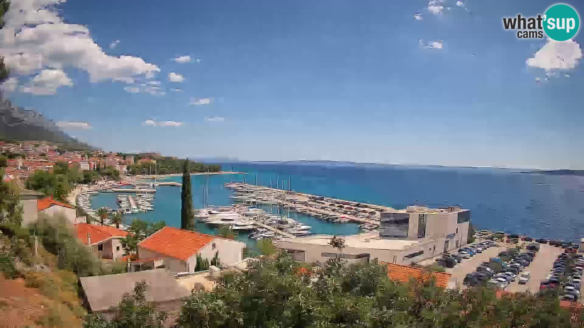 Blick auf Baska Voda