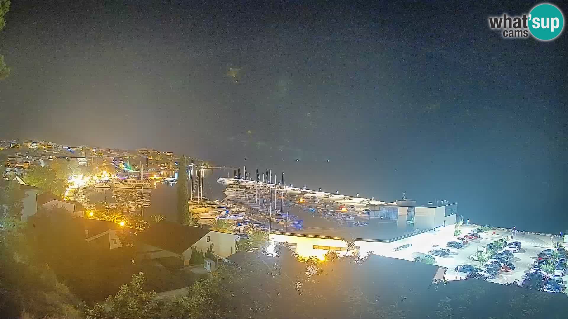 Panoramic view of Baška Voda