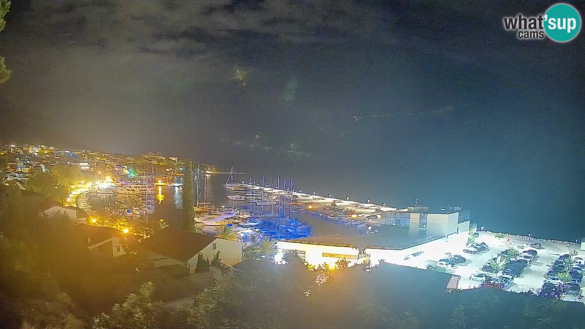 Blick auf Baska Voda