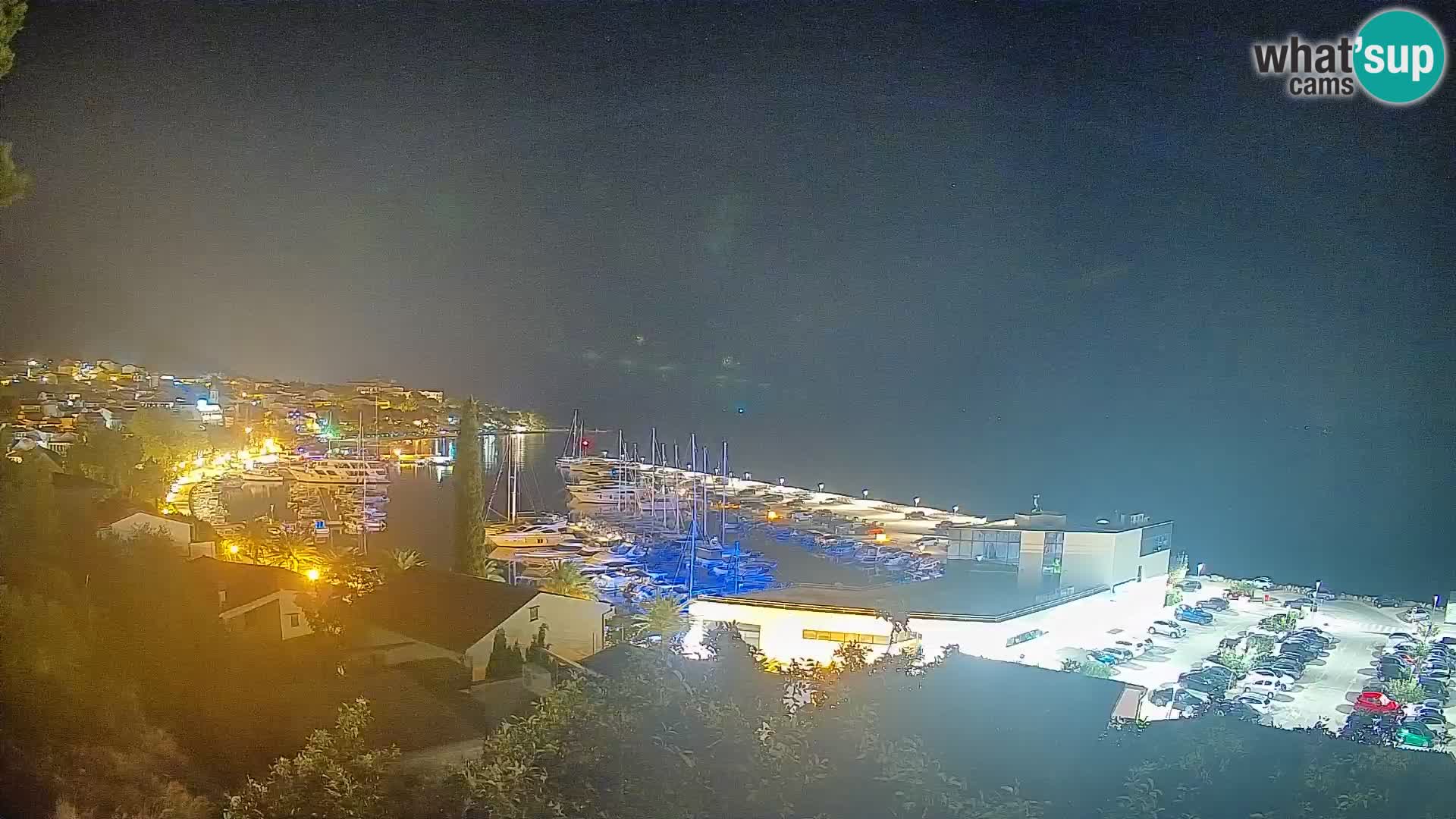 Panoramic view of Baška Voda