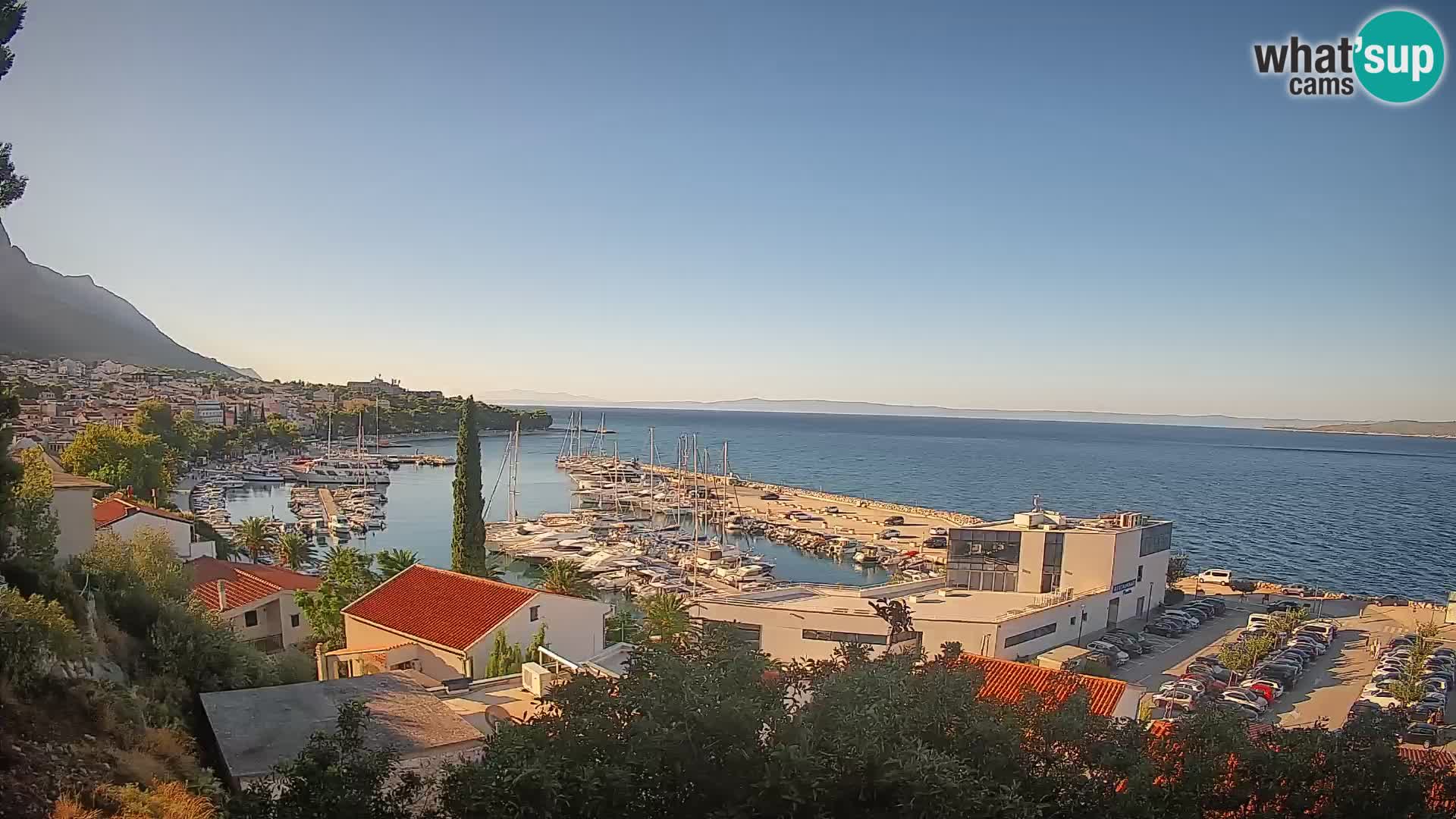 Blick auf Baska Voda