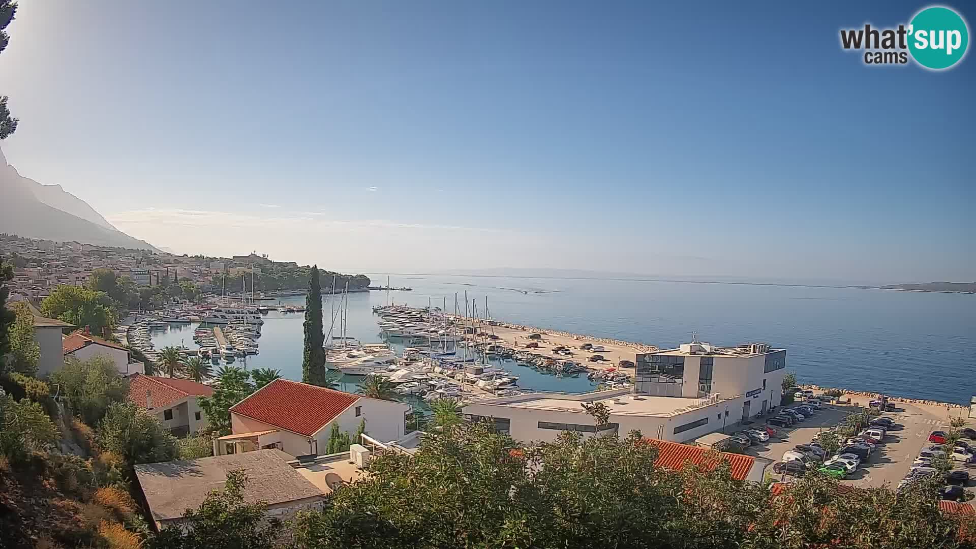 Blick auf Baska Voda