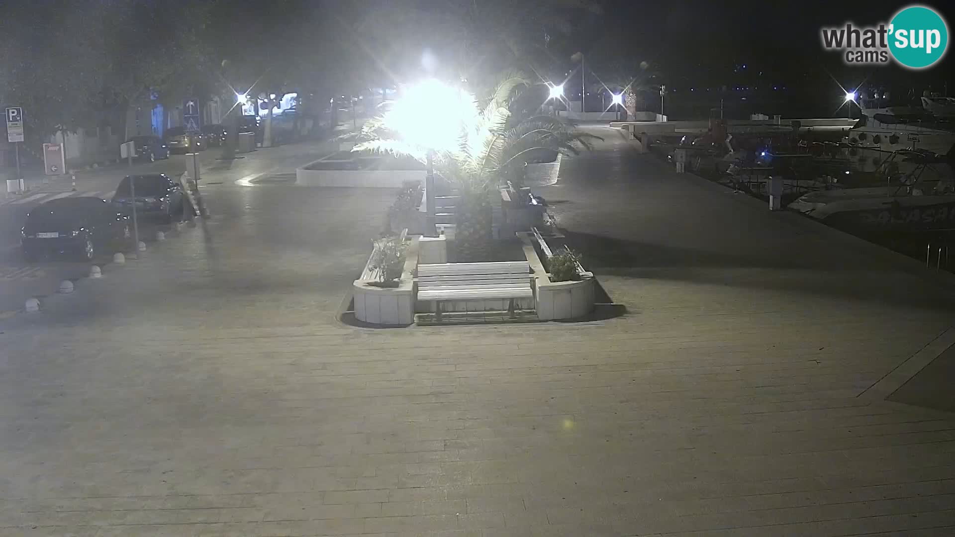 Live webcam Seaside promenade in Baška Voda