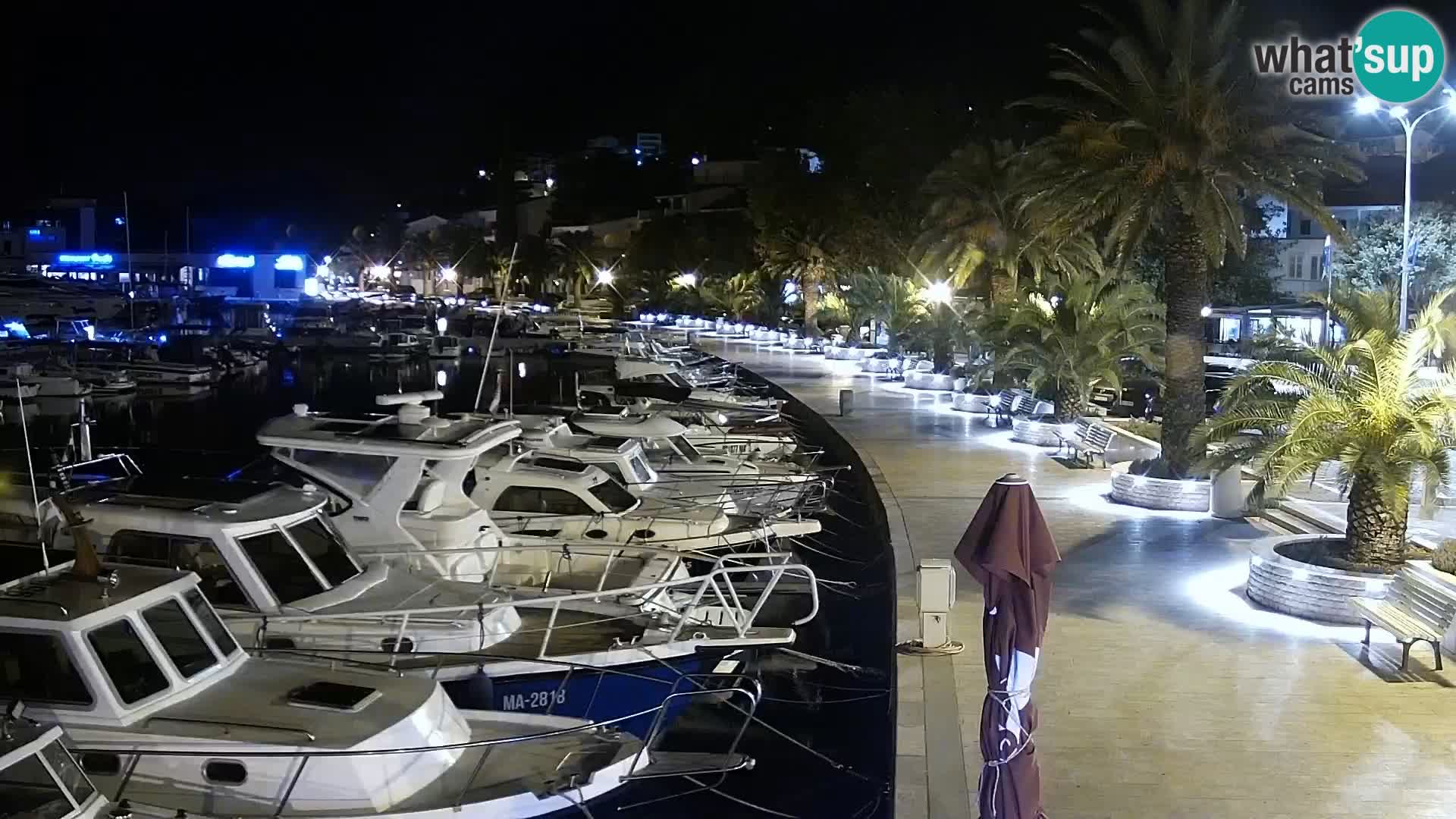 Promenade in Baška Voda