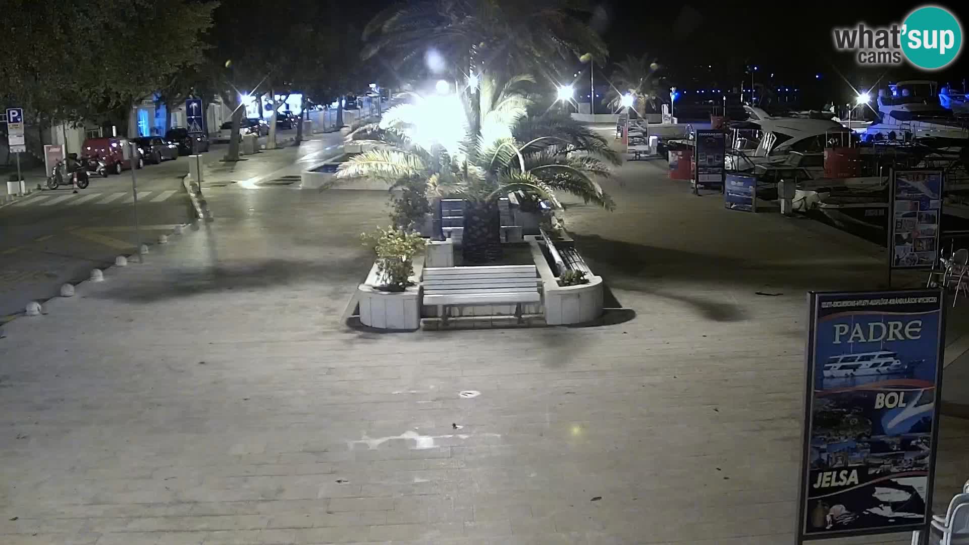 Live webcam Seaside promenade in Baška Voda