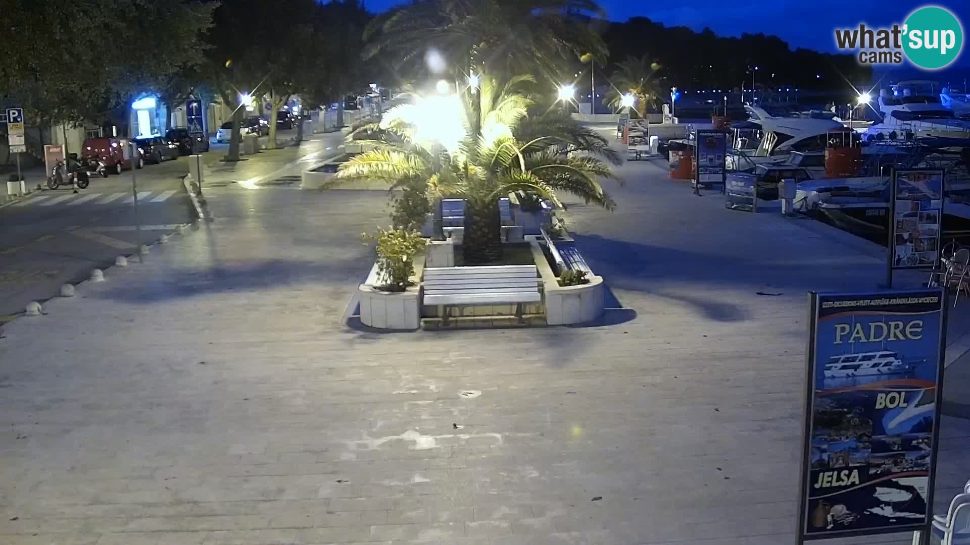 Live webcam Seaside promenade in Baška Voda