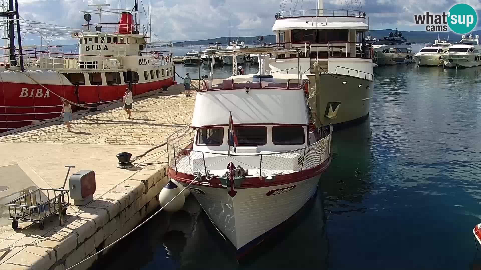 Live webcam Seaside promenade in Baška Voda