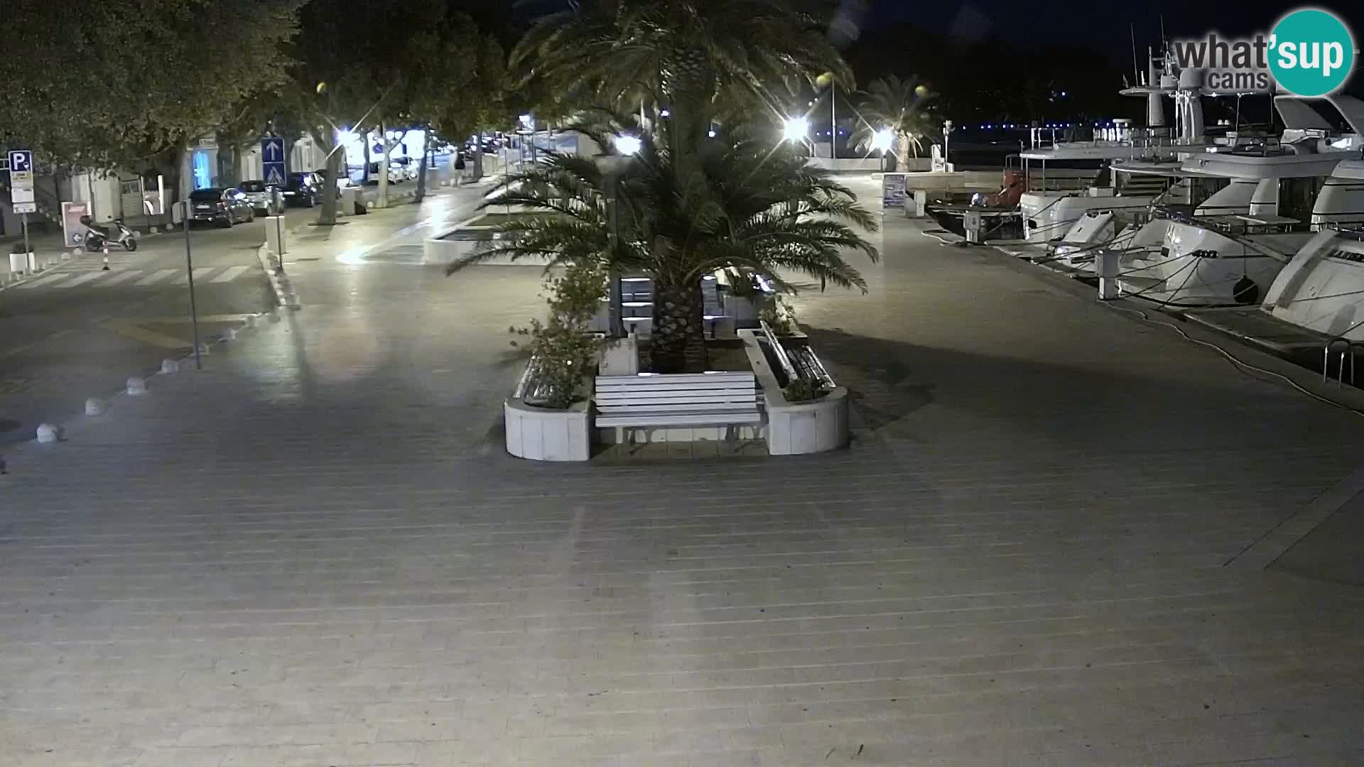 Promenade in Baška Voda