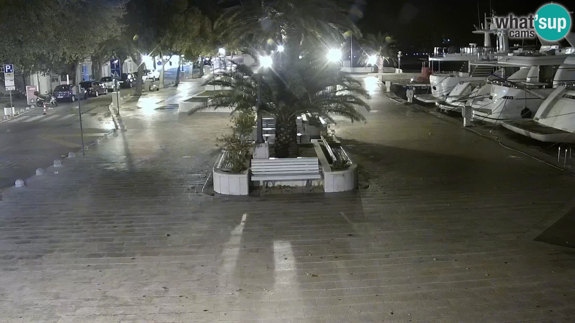 Promenade in Baška Voda