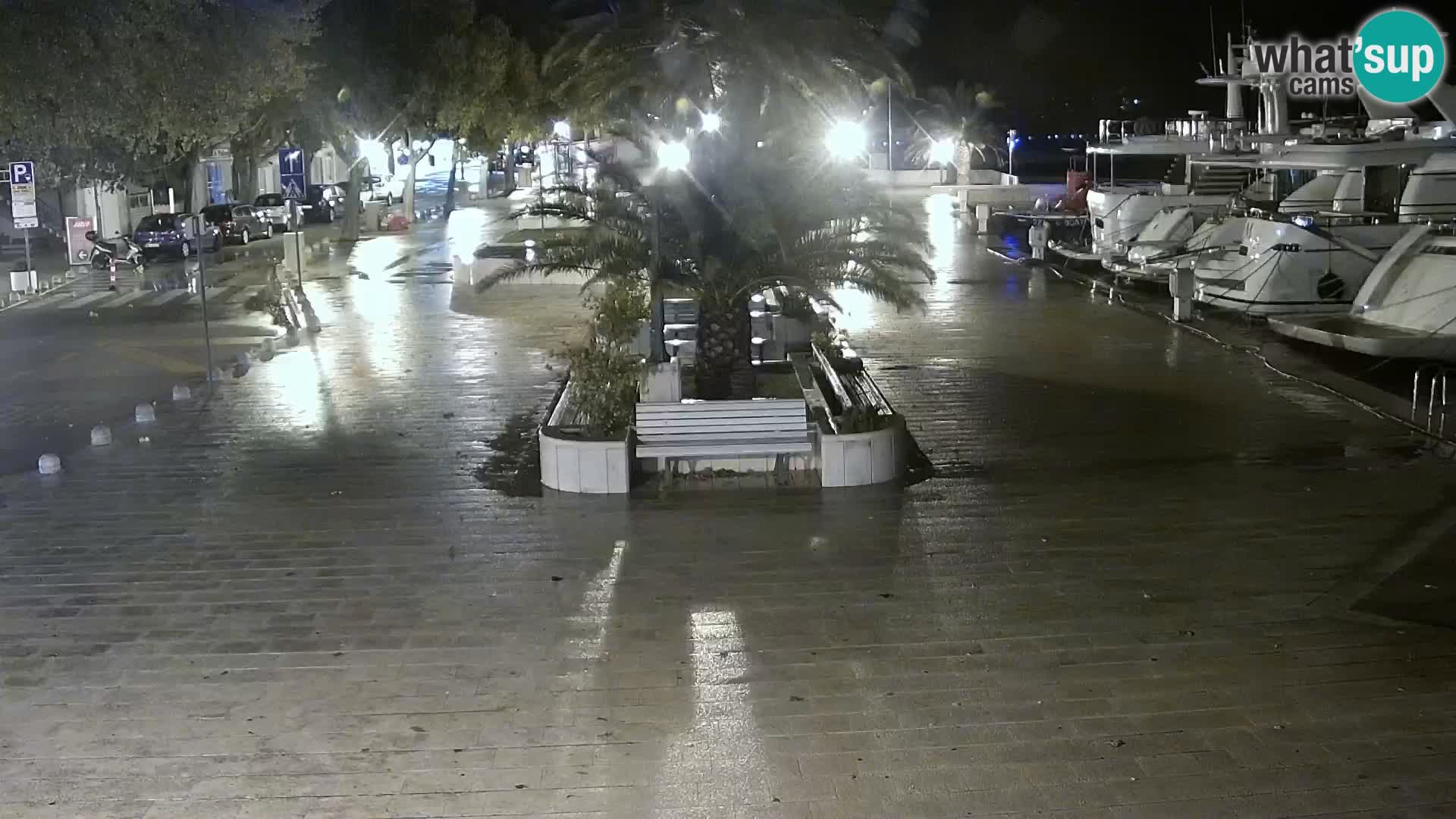 Promenade in Baška Voda