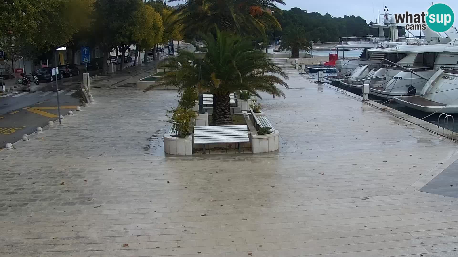 Promenade in Baška Voda