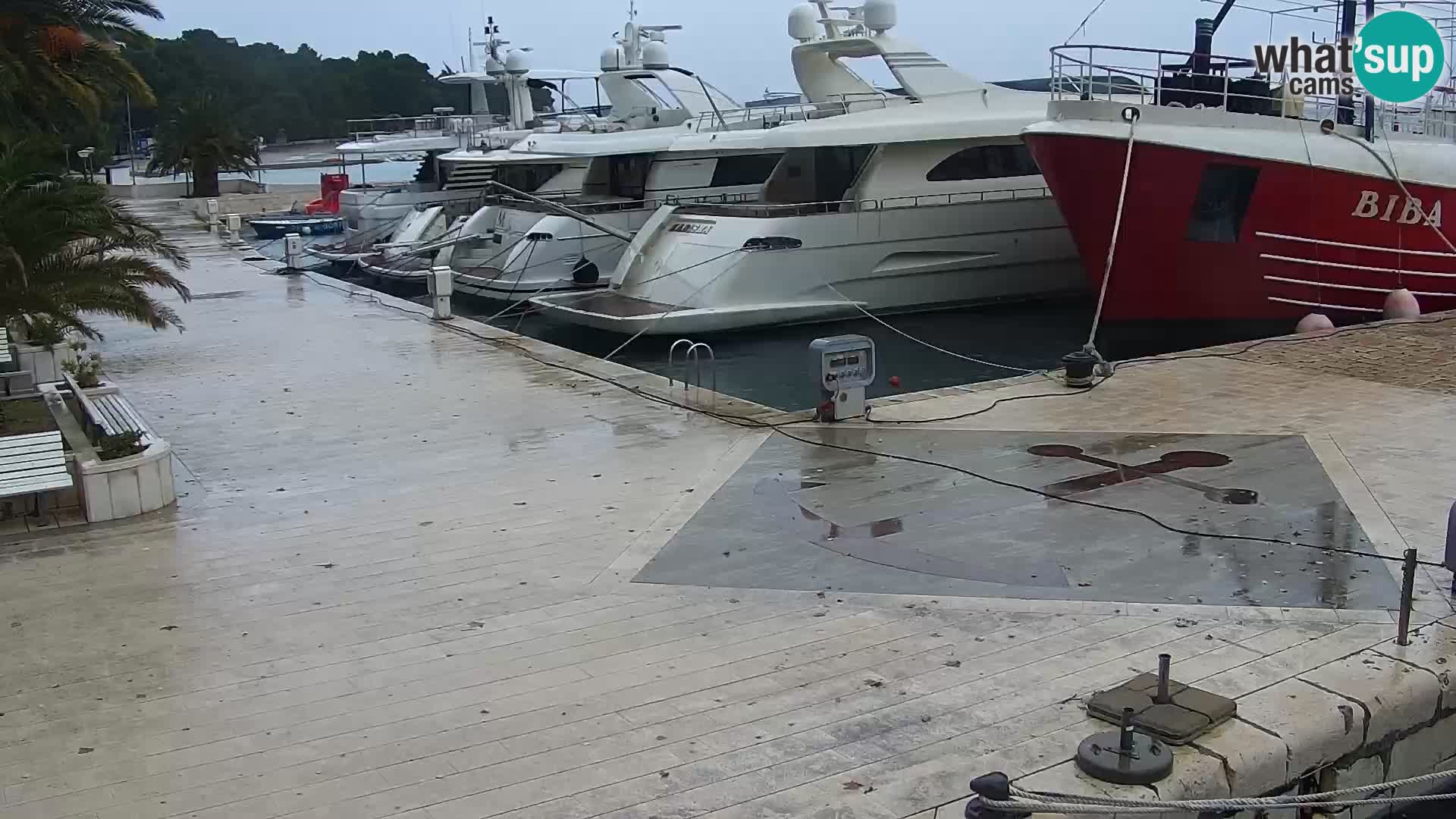 Promenade in Baška Voda