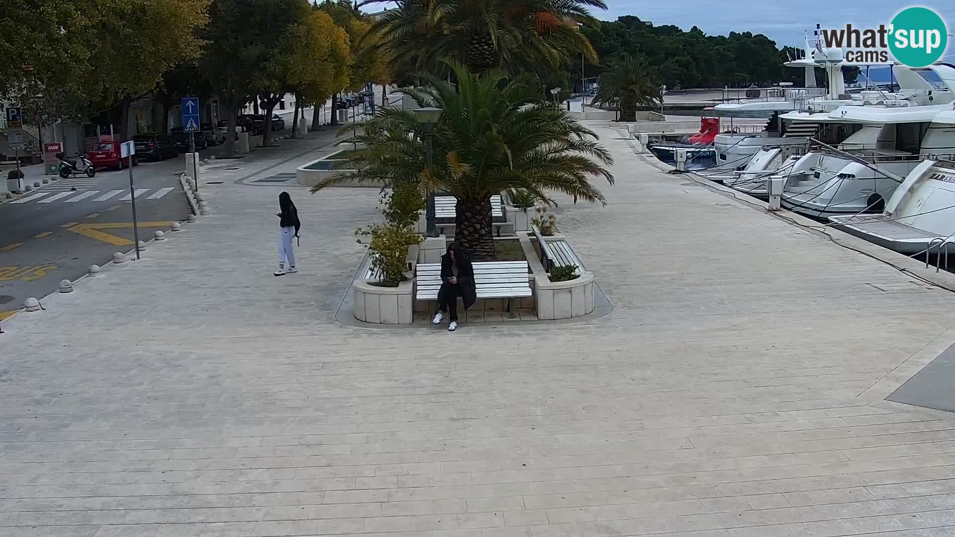 Promenade in Baška Voda