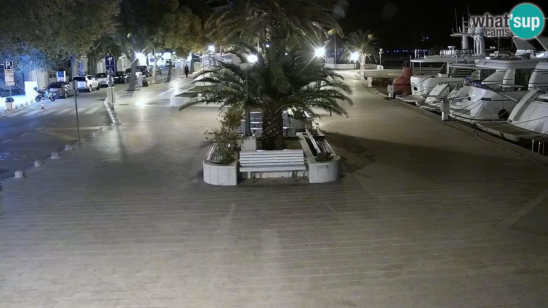 Promenade in Baška Voda