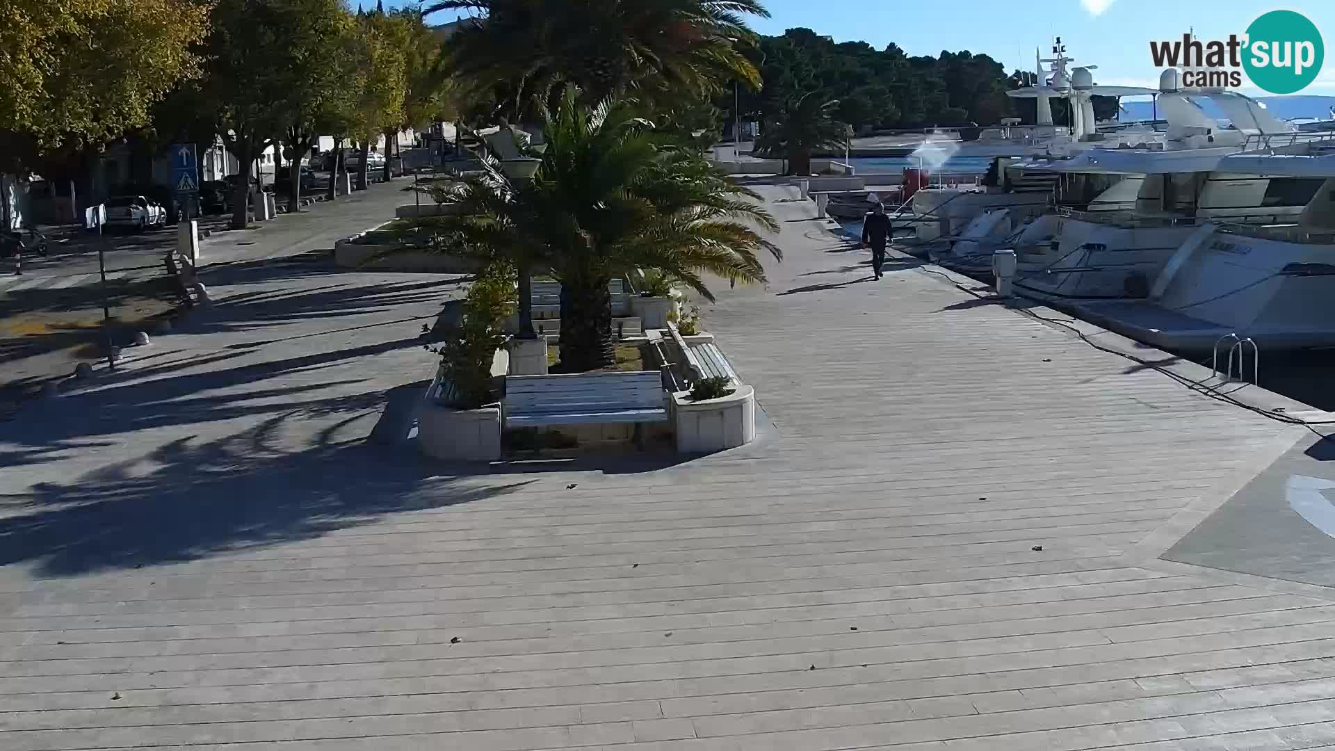 Promenade in Baška Voda