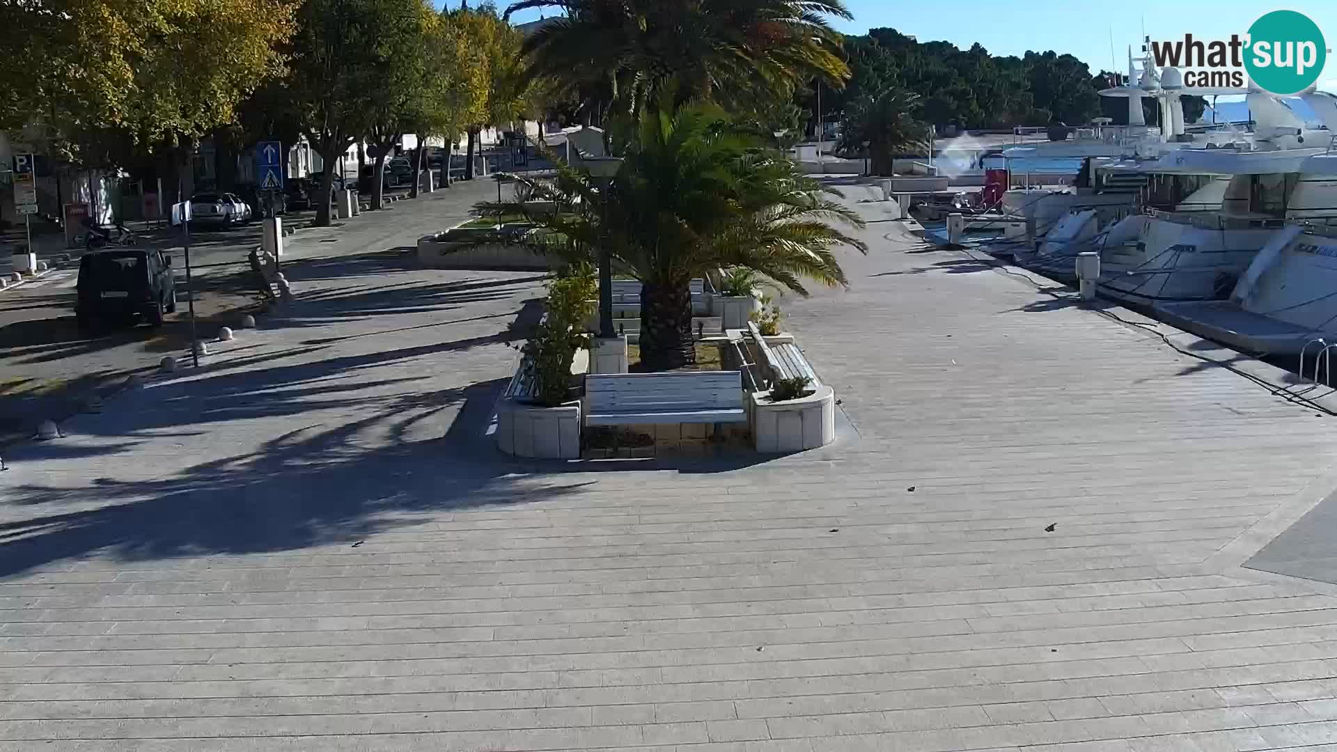 Promenade in Baška Voda