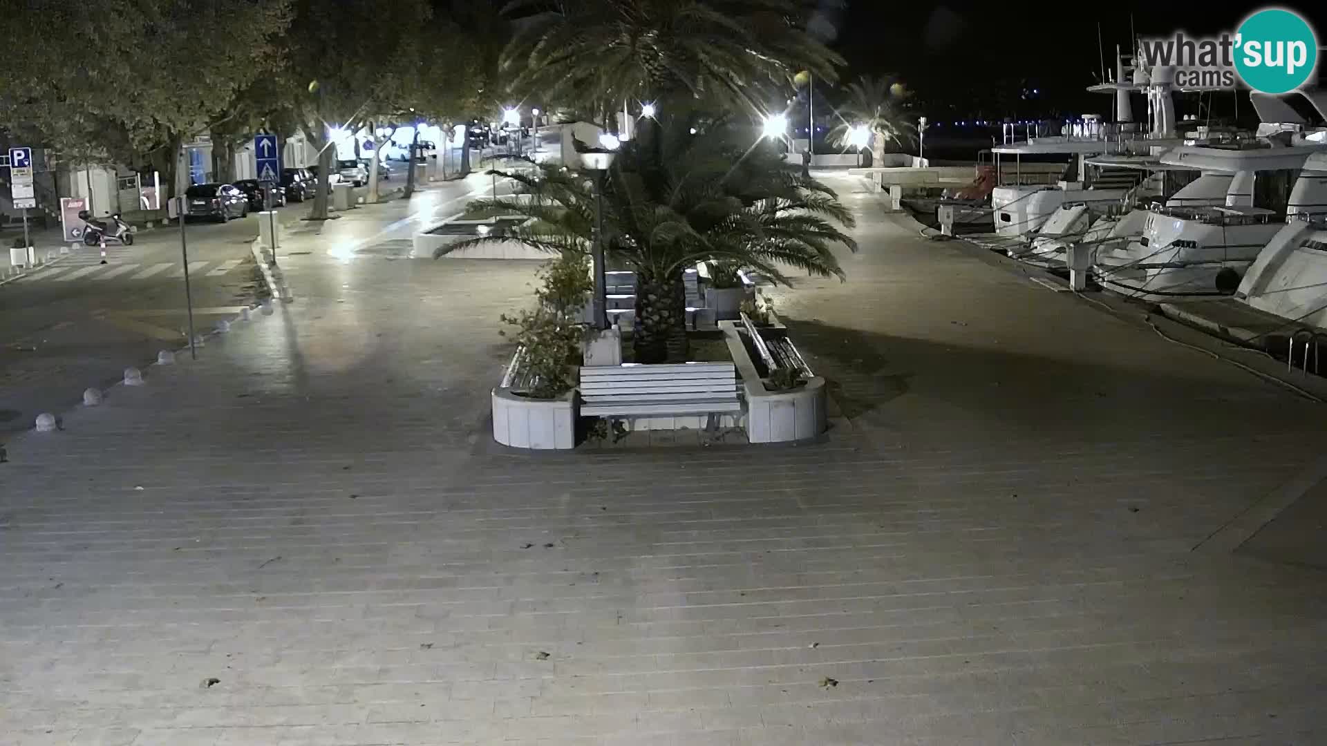 Promenade in Baška Voda