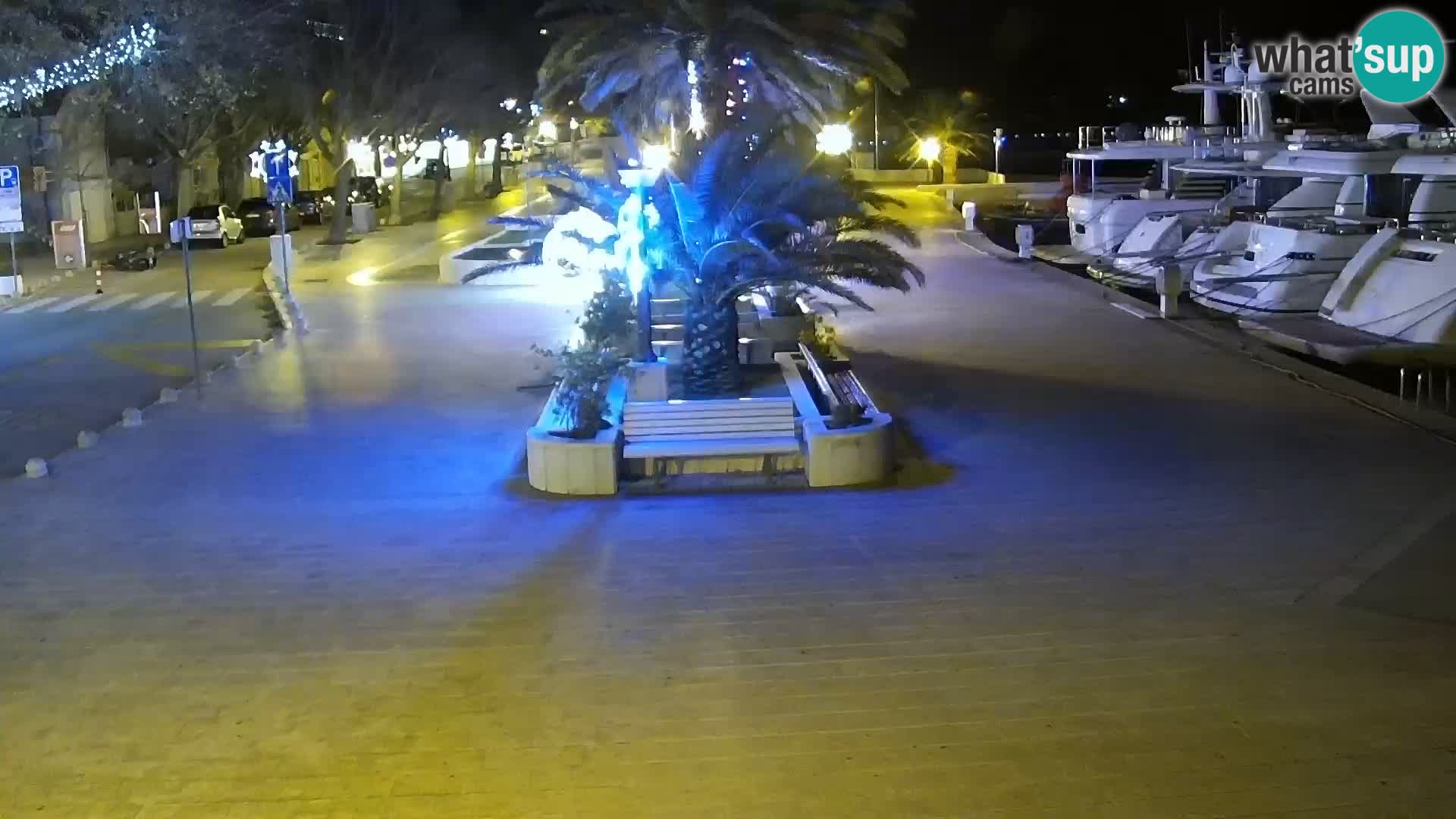 Live webcam Seaside promenade in Baška Voda