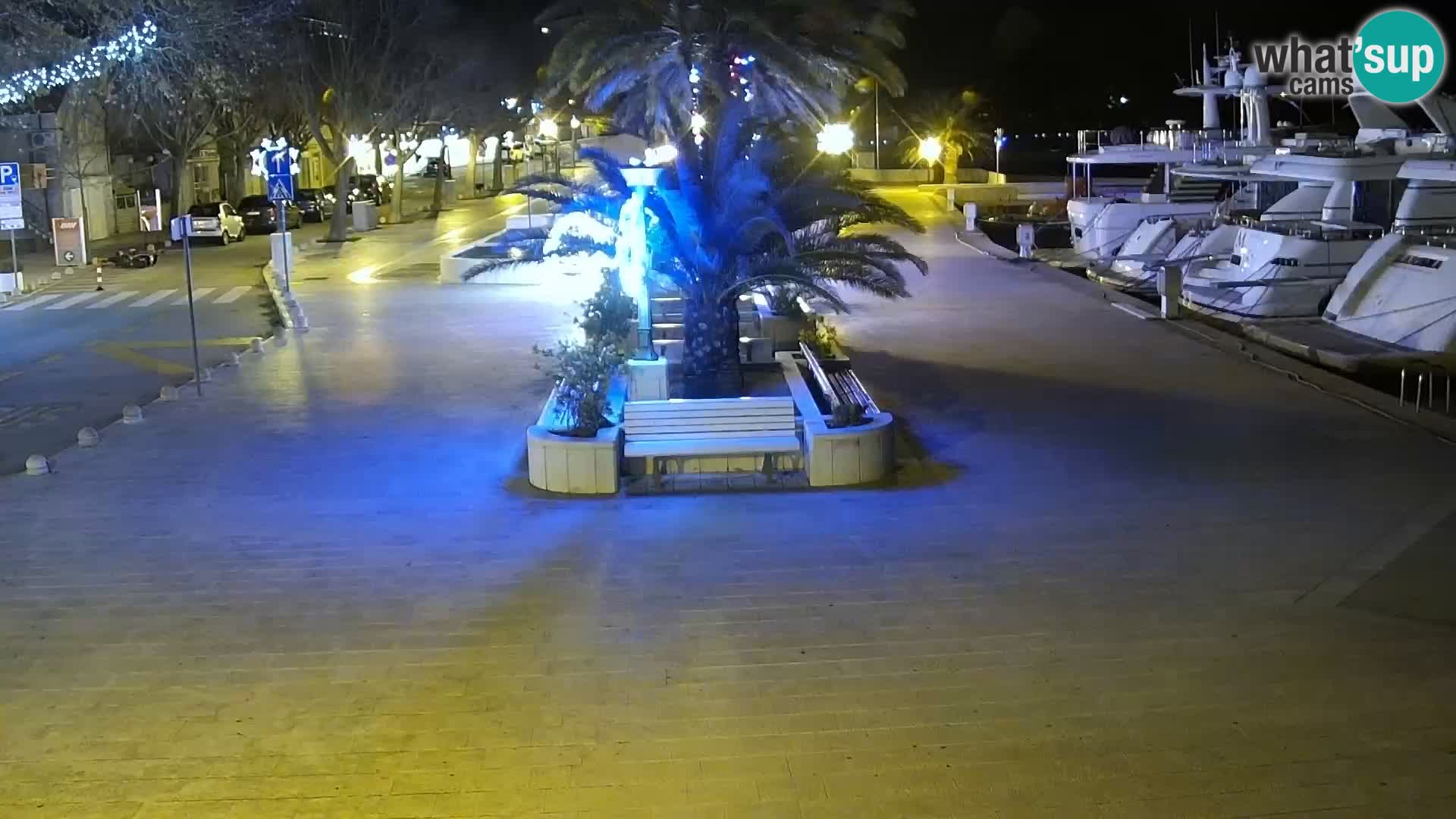 Live webcam Seaside promenade in Baška Voda