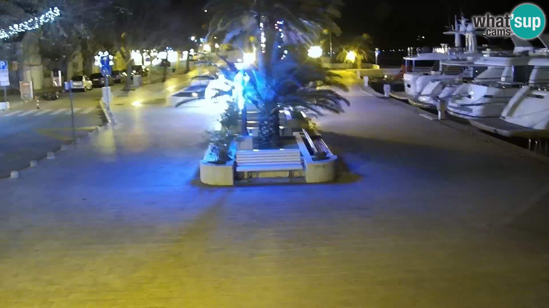 Live webcam Seaside promenade in Baška Voda