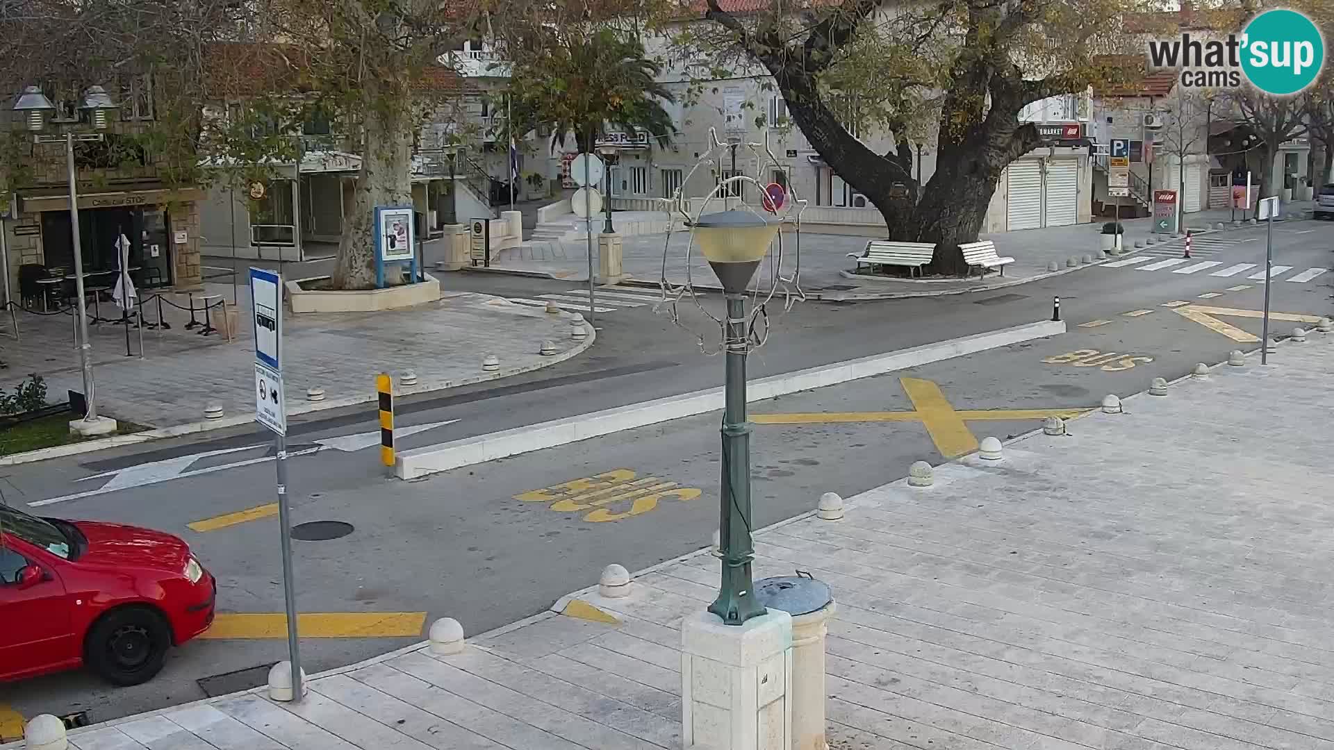 Promenade in Baška Voda