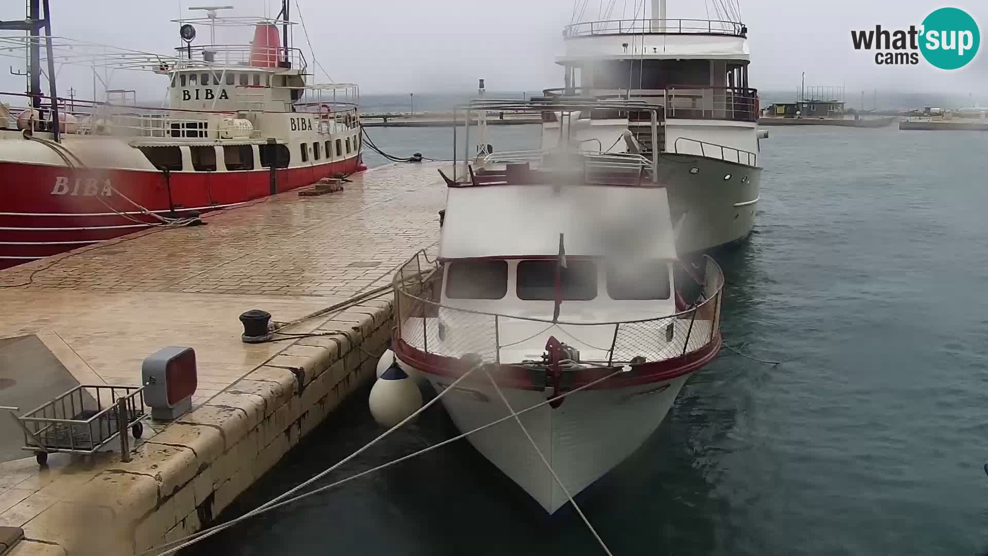 Baška Voda promenade webcam