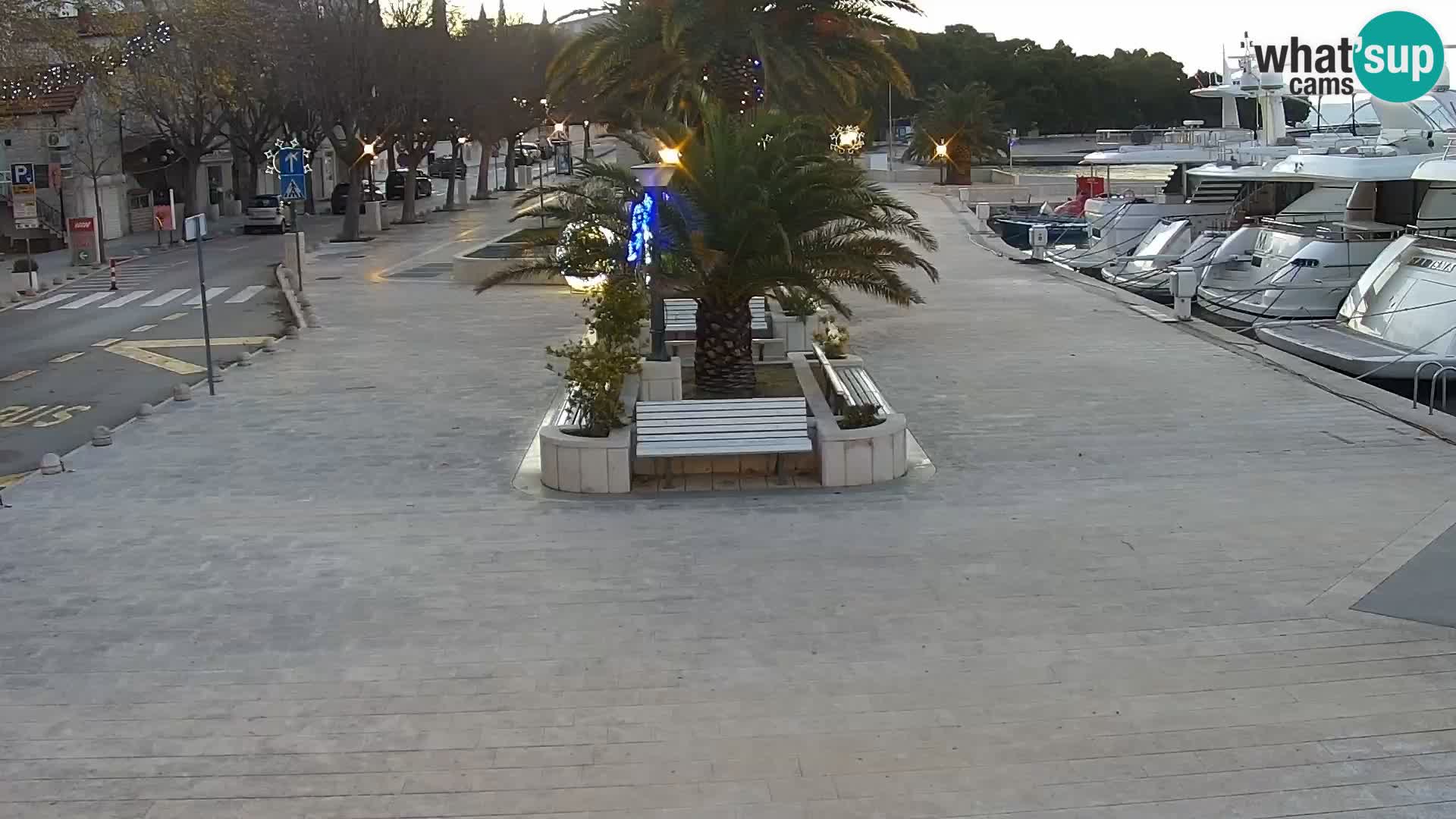 Promenade in Baška Voda