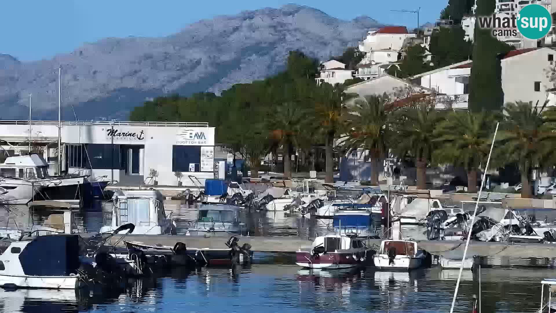 Promenade in Baška Voda