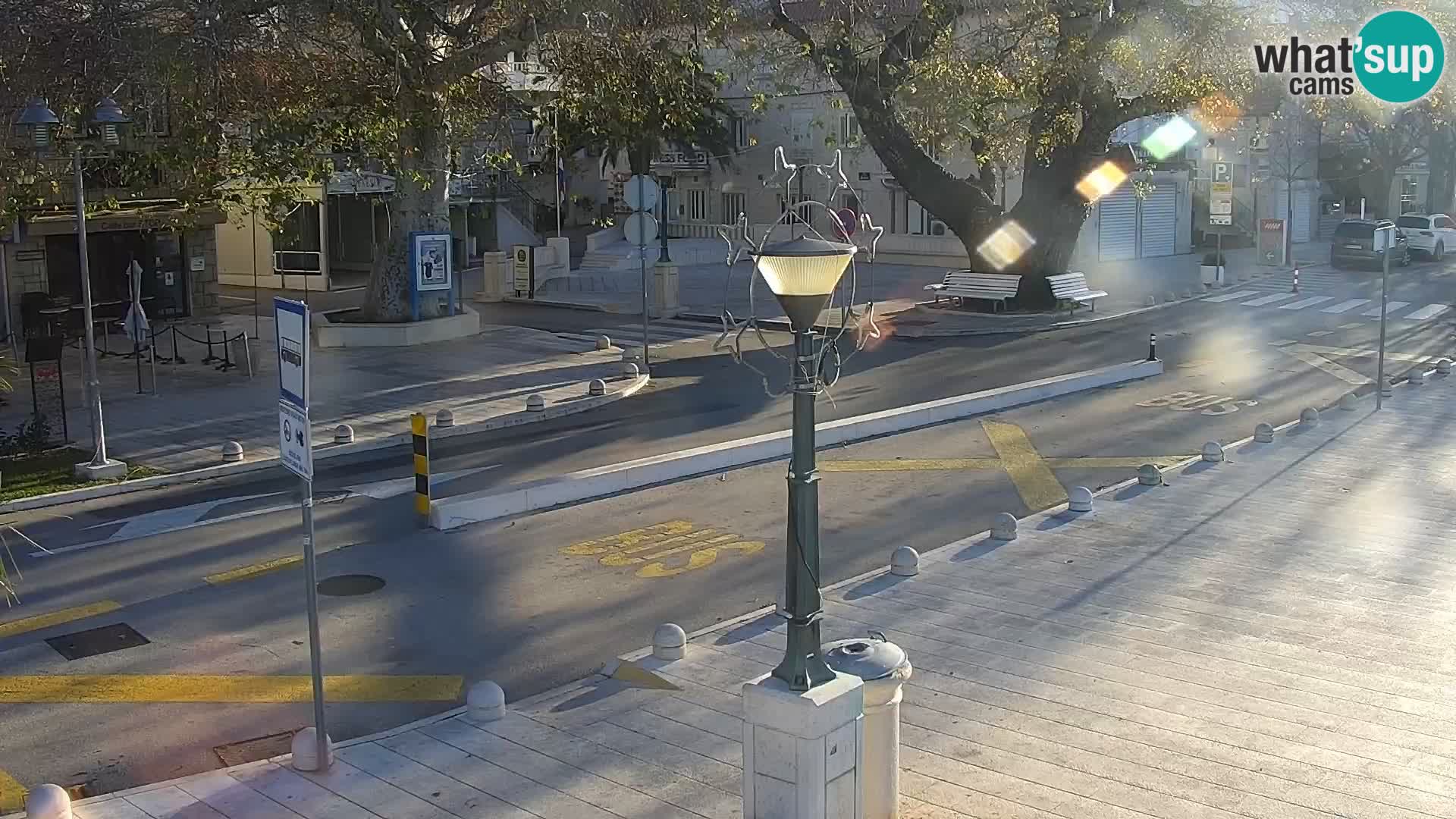 Promenade in Baška Voda