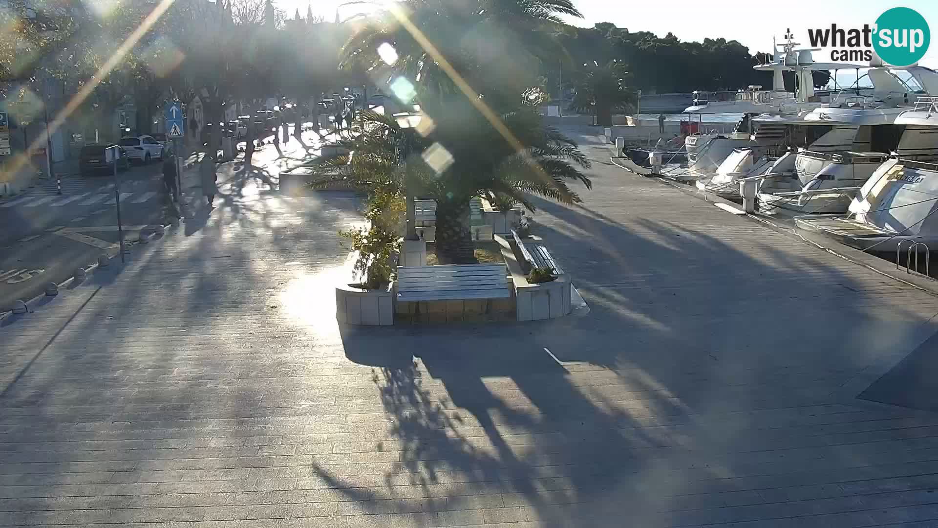 Promenade in Baška Voda