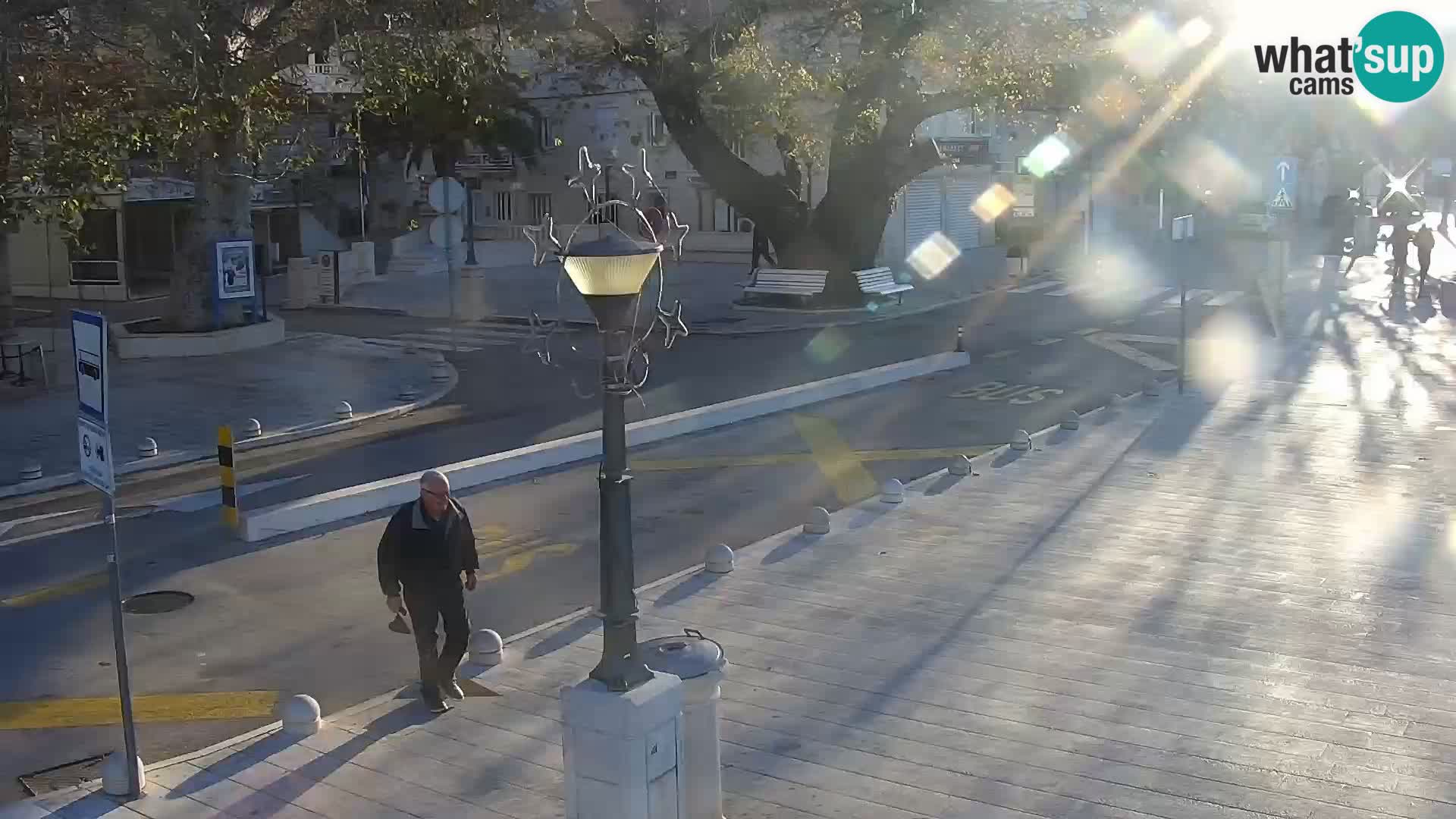 Promenade in Baška Voda