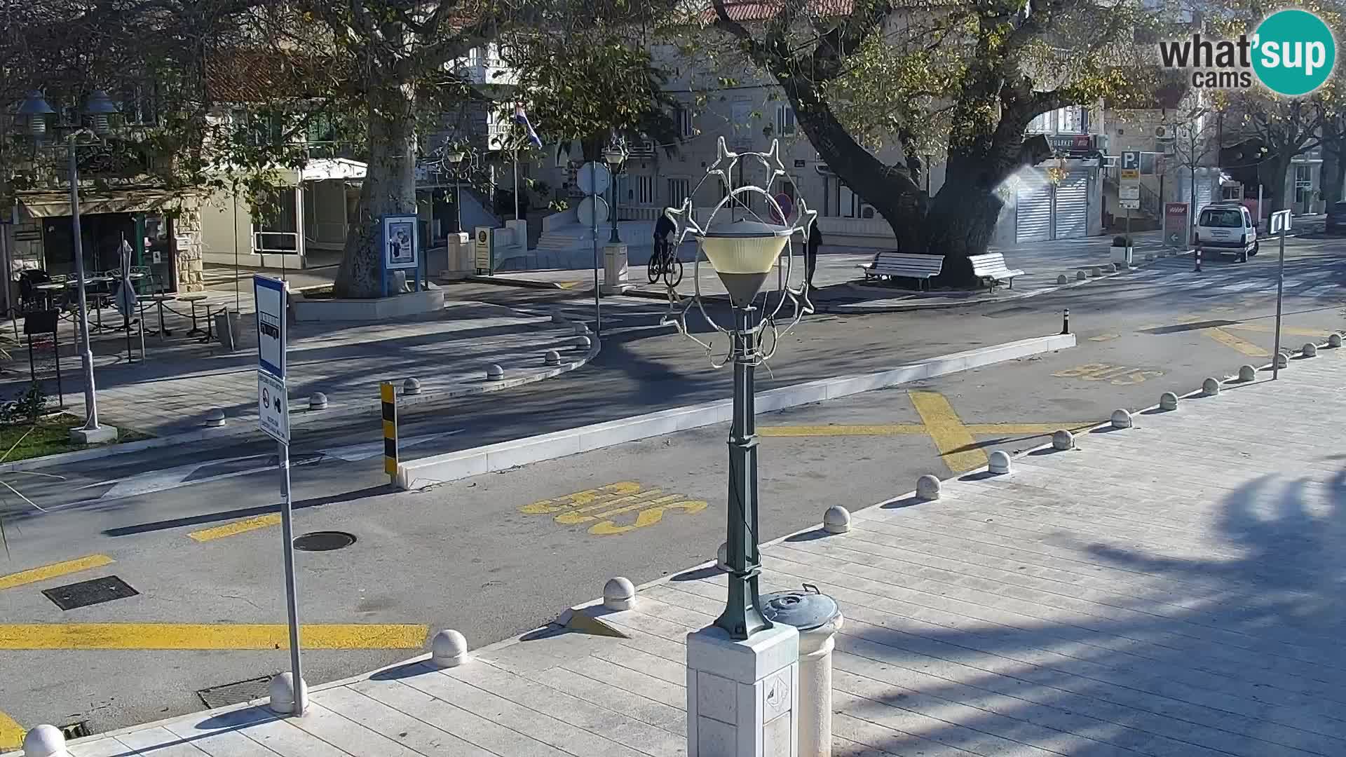 Promenade in Baška Voda