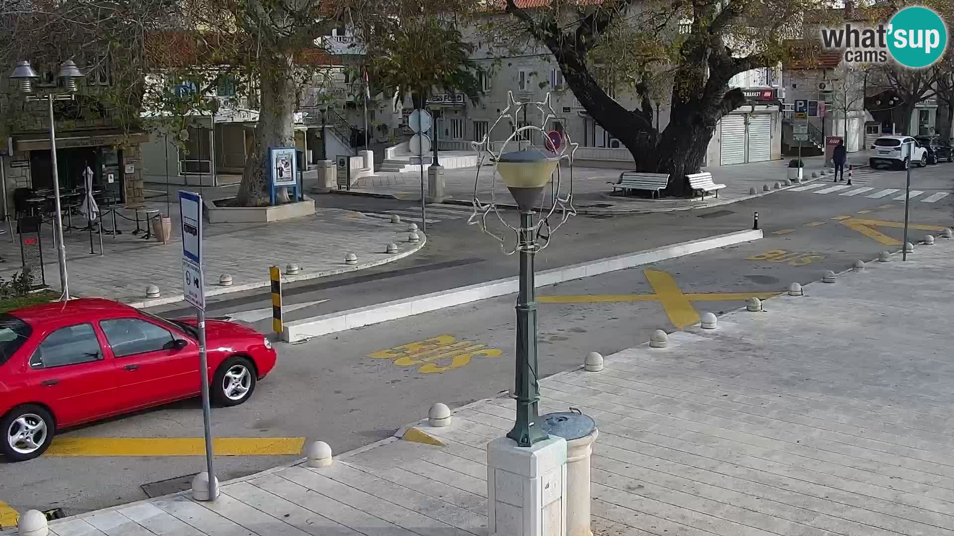 Promenade in Baška Voda