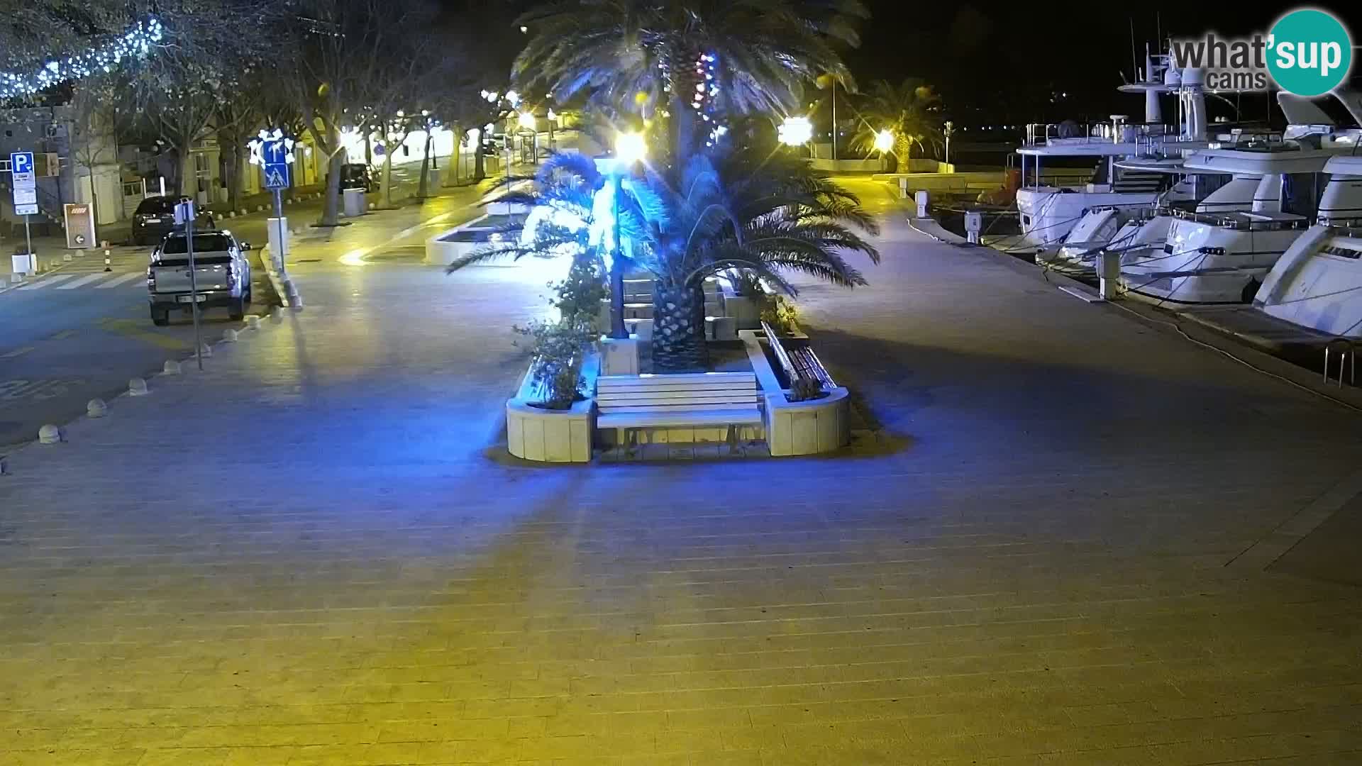 Seaside promenade in Baška Voda