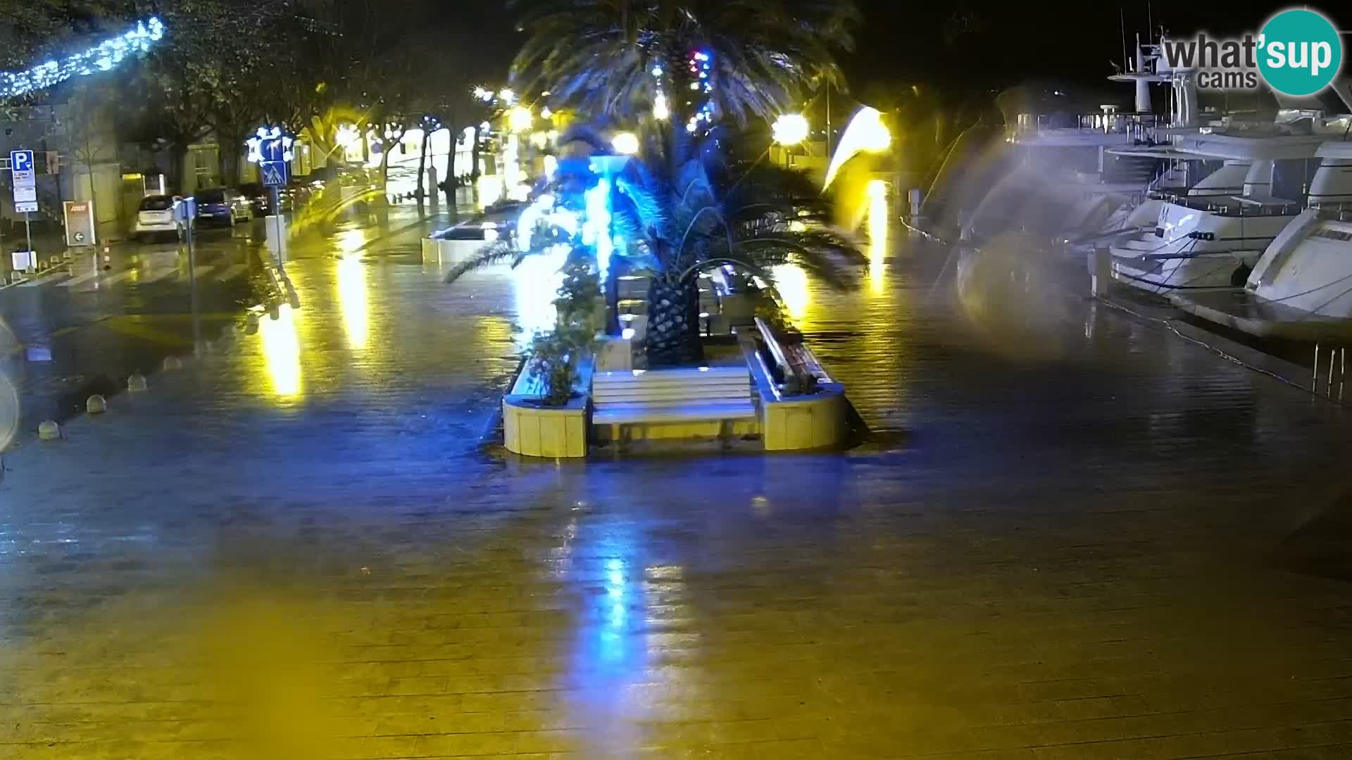 Promenade in Baška Voda