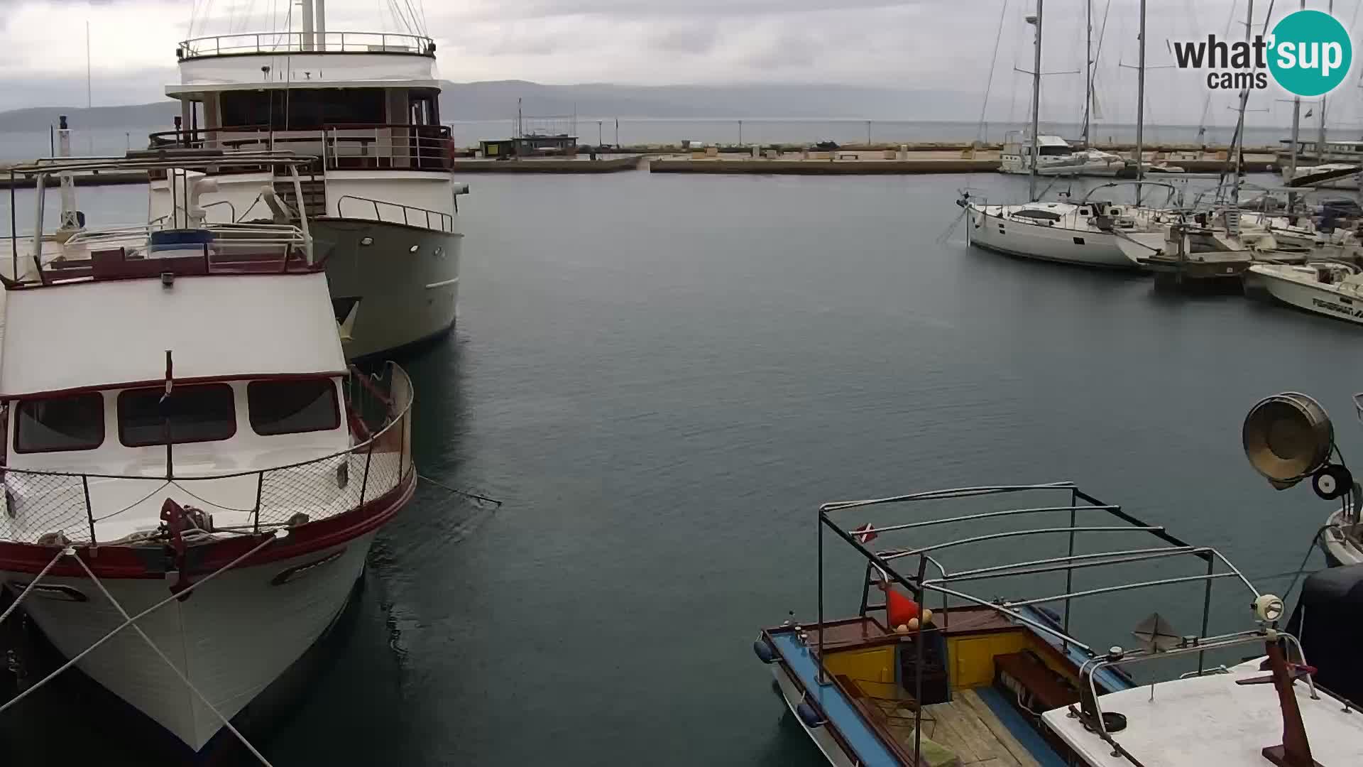 Baška Voda promenade webcam