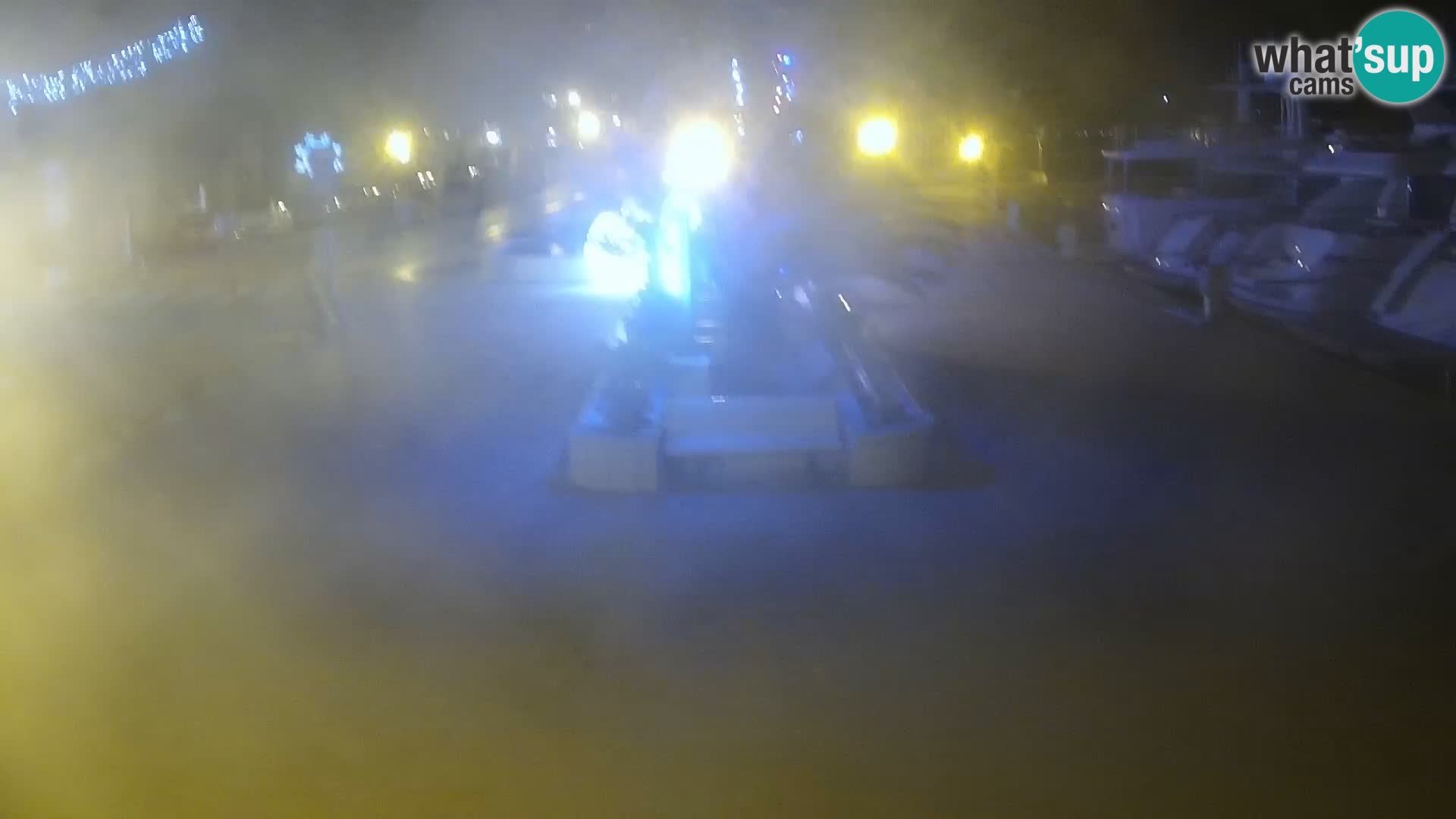 Baška Voda promenade webcam