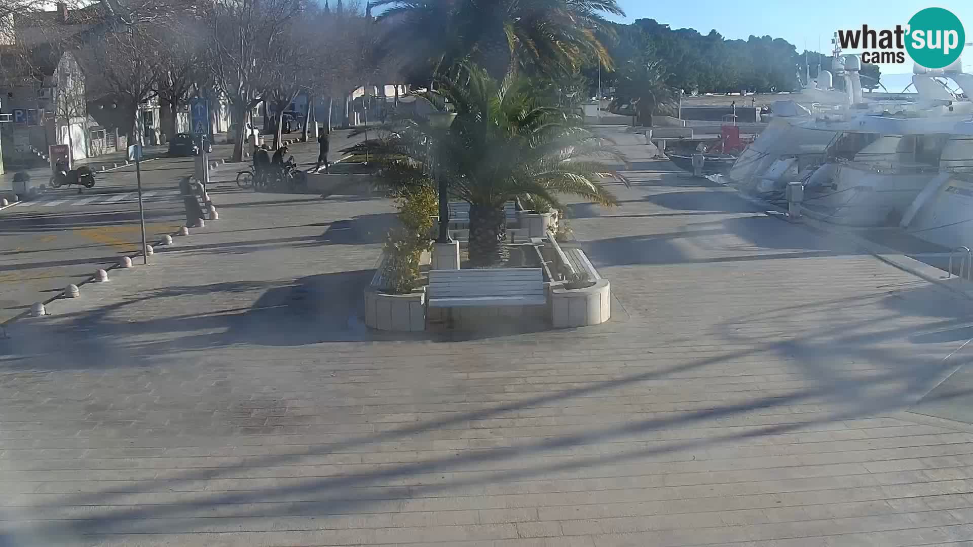 Promenade in Baška Voda