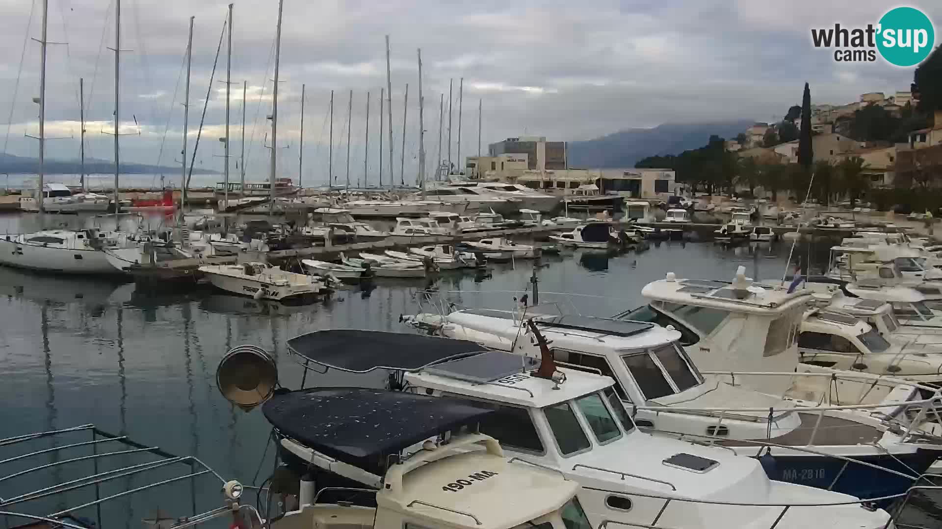 Promenade in Baška Voda