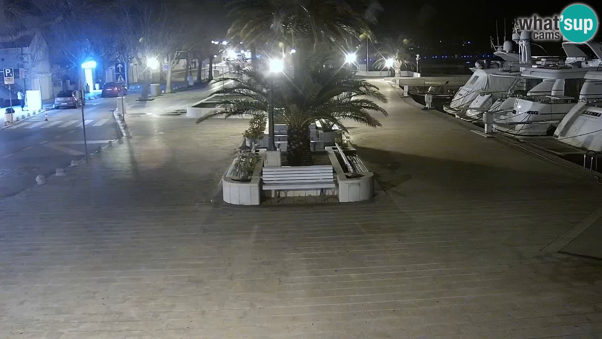 Promenade in Baška Voda