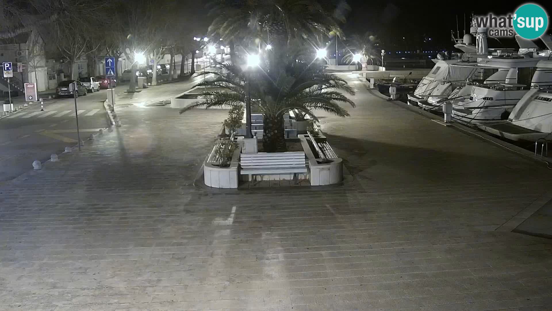 Promenade in Baška Voda